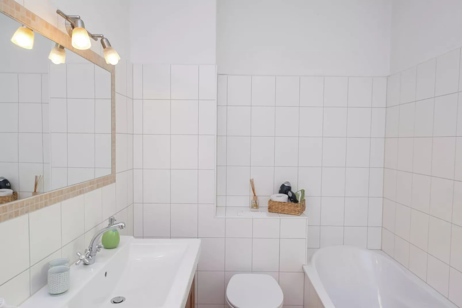 Historisches Waldhaus-Badezimmer