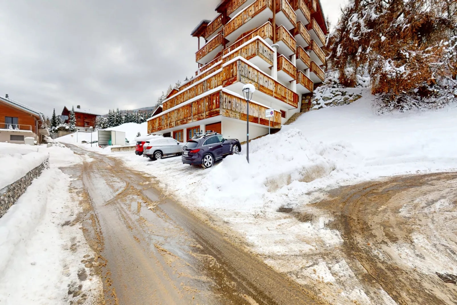 Terrasses du Paradis 7A LUXE & CENTER apart 7 pers-Extérieur hiver