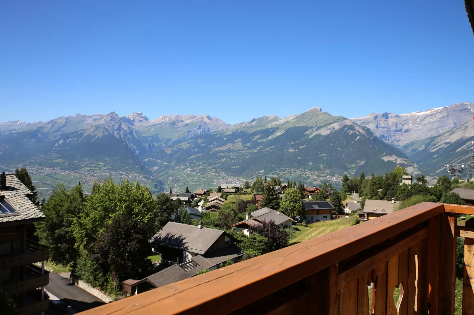 Terrasses du Paradis 7A LUXE & CENTER apart 7 pers-Vue d'été