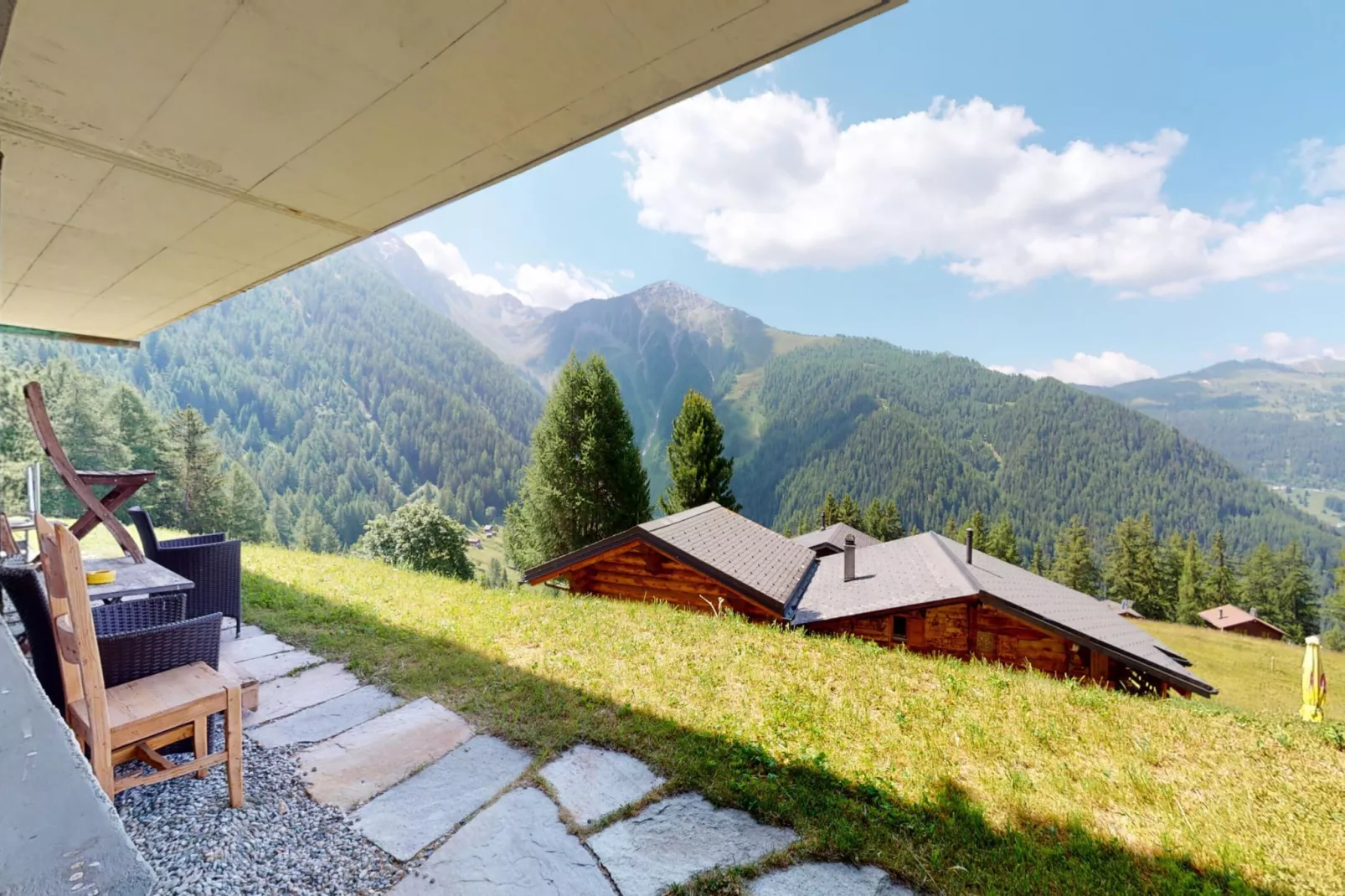 Des Alpes 004 - ON THE SLOPES apartment 16 pers-View summer