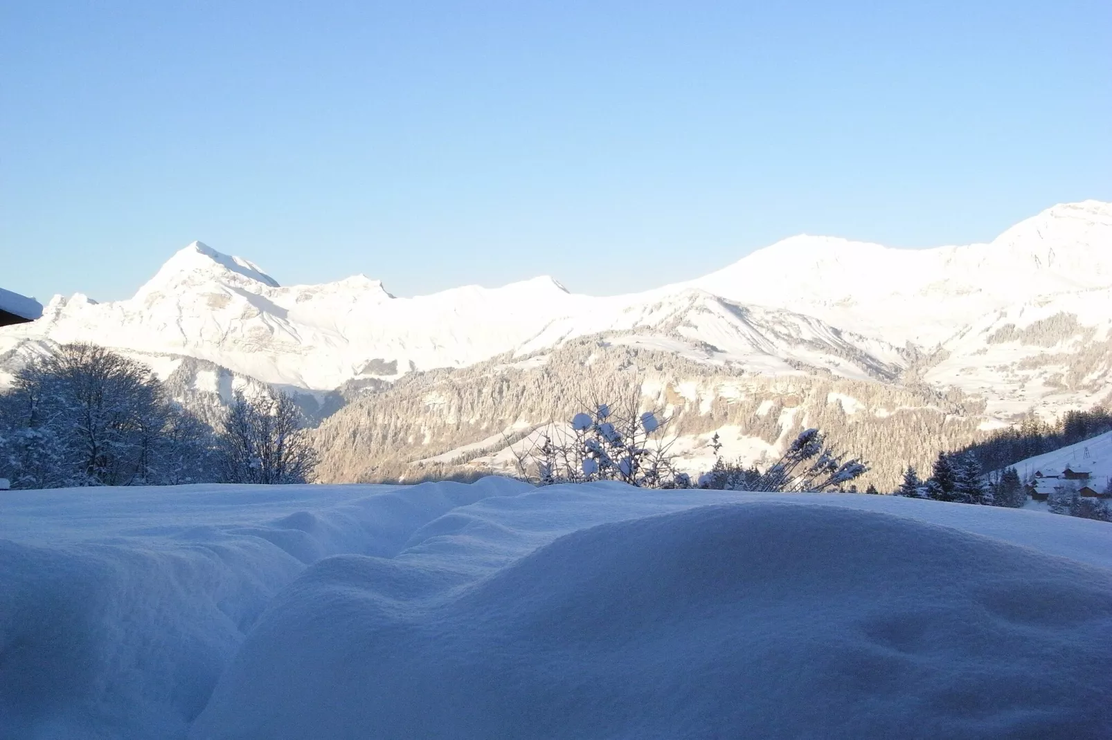 Notre Dame de Bellecombe-View winter