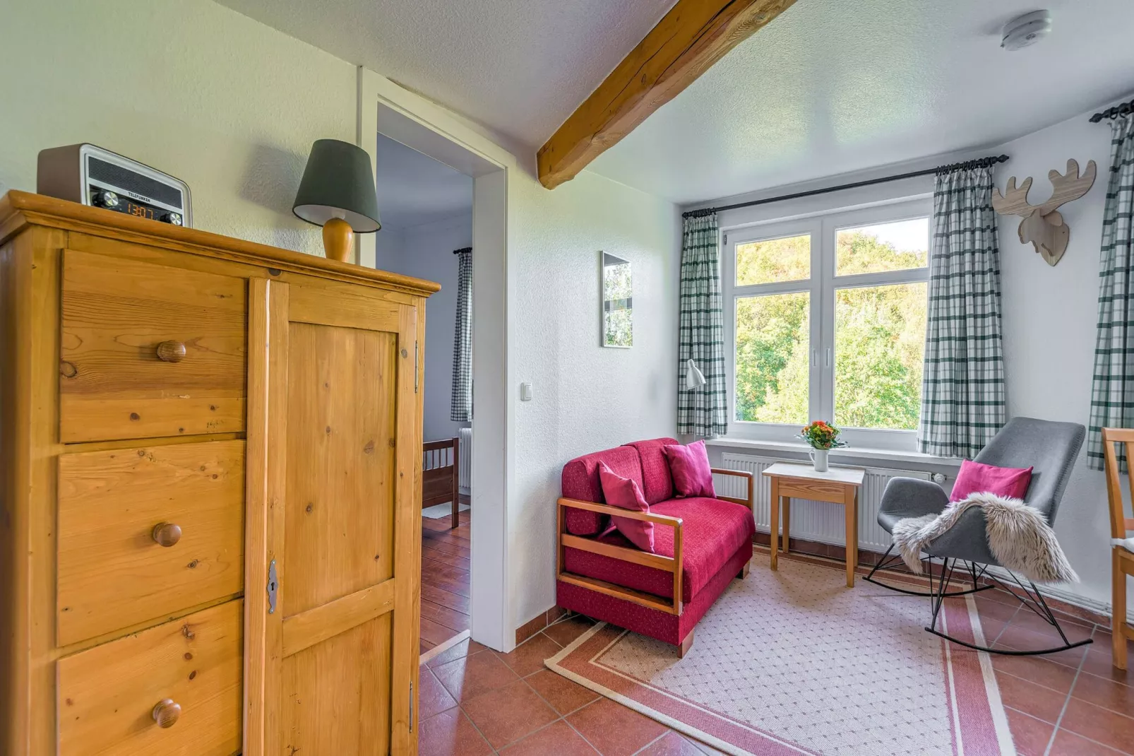 Historisches Waldhaus-Living room