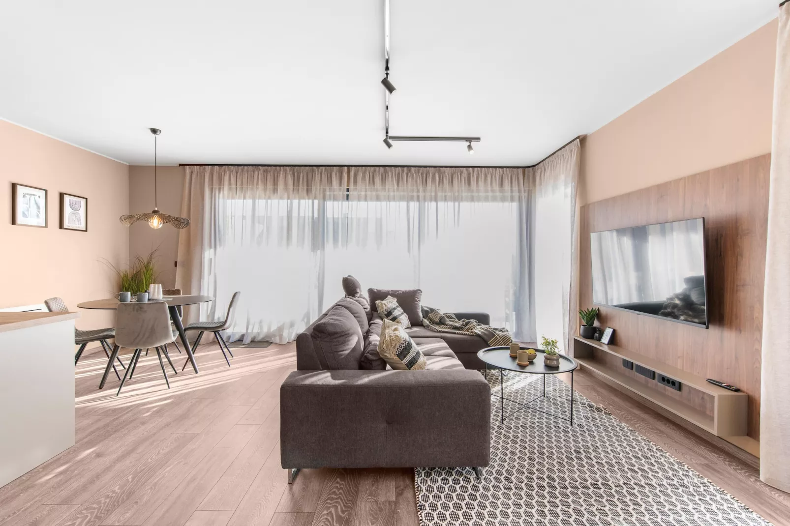 Quercus village App 10 with private pool-Salon