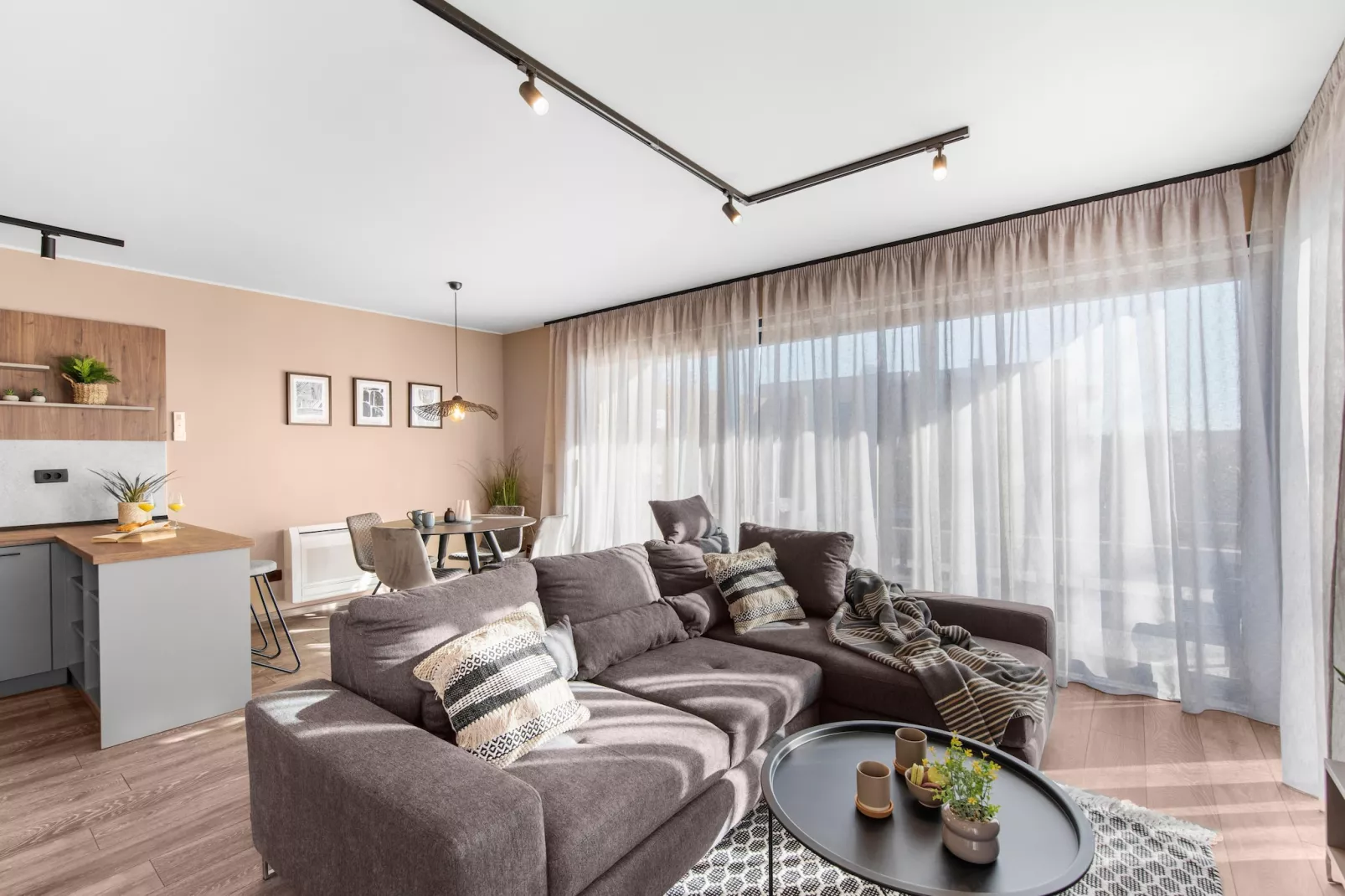 Quercus village App 10 with private pool-Salon