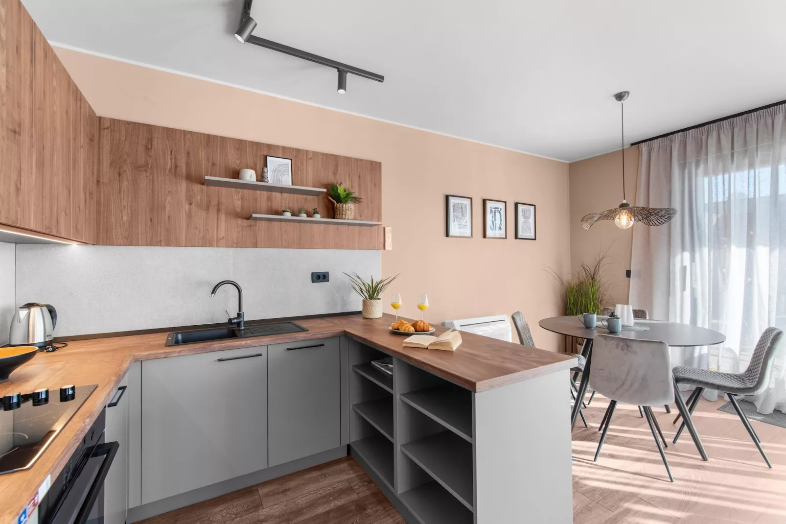 Quercus village App 10 with private pool-Cuisine
