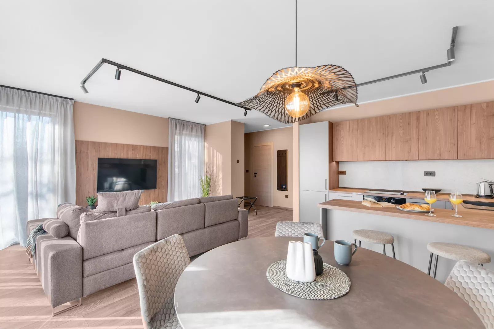 Quercus village App 10 with private pool-Cuisine