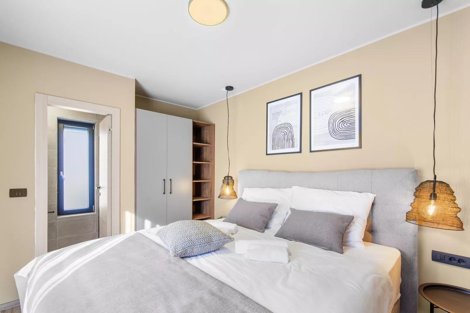 Quercus village App 10 with private pool-Chambre