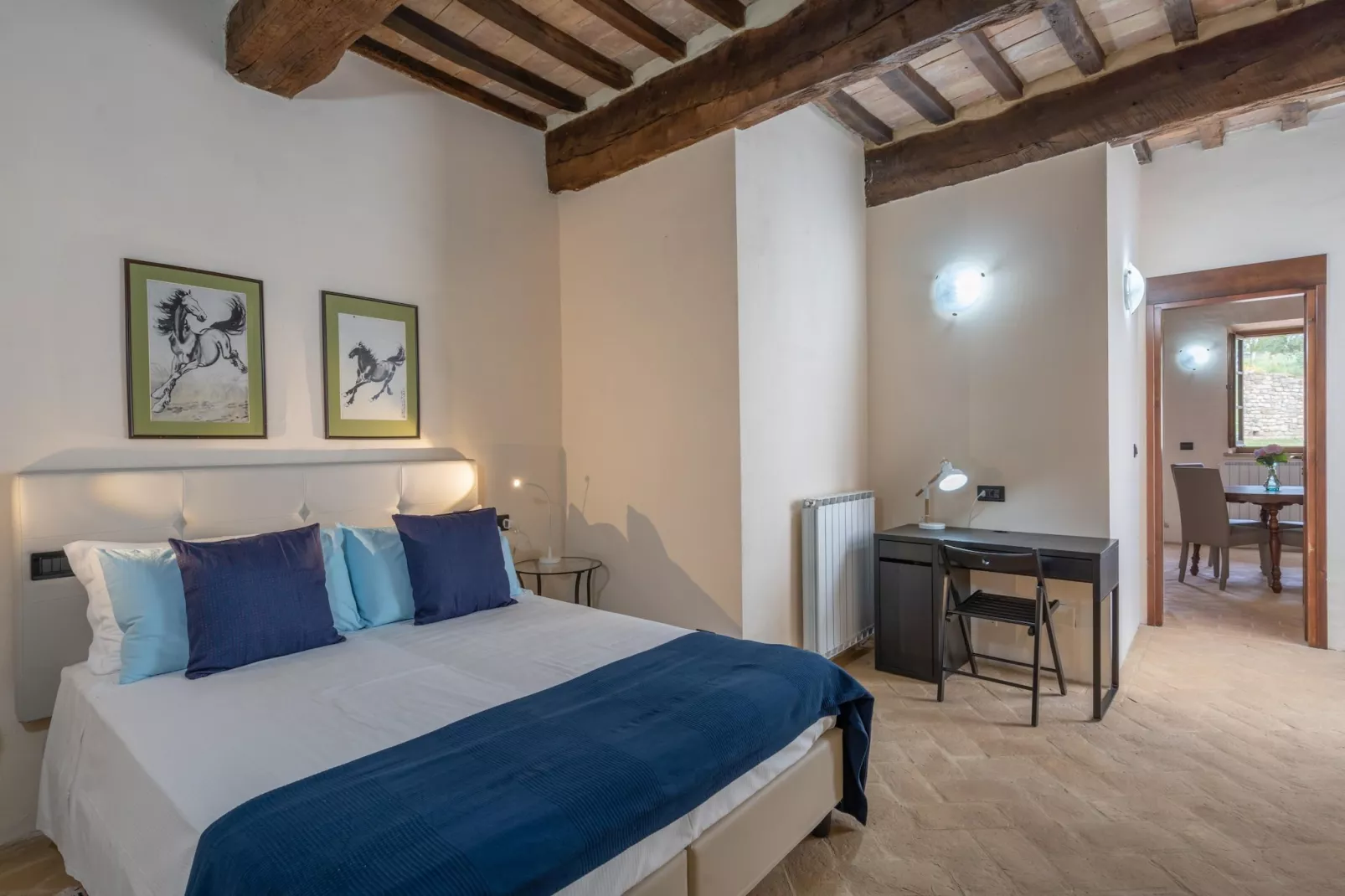 GH Borgo Pulciano in Montone - BEV2B / A2 / 2 Raum App Classic - 2 pax-Bedroom