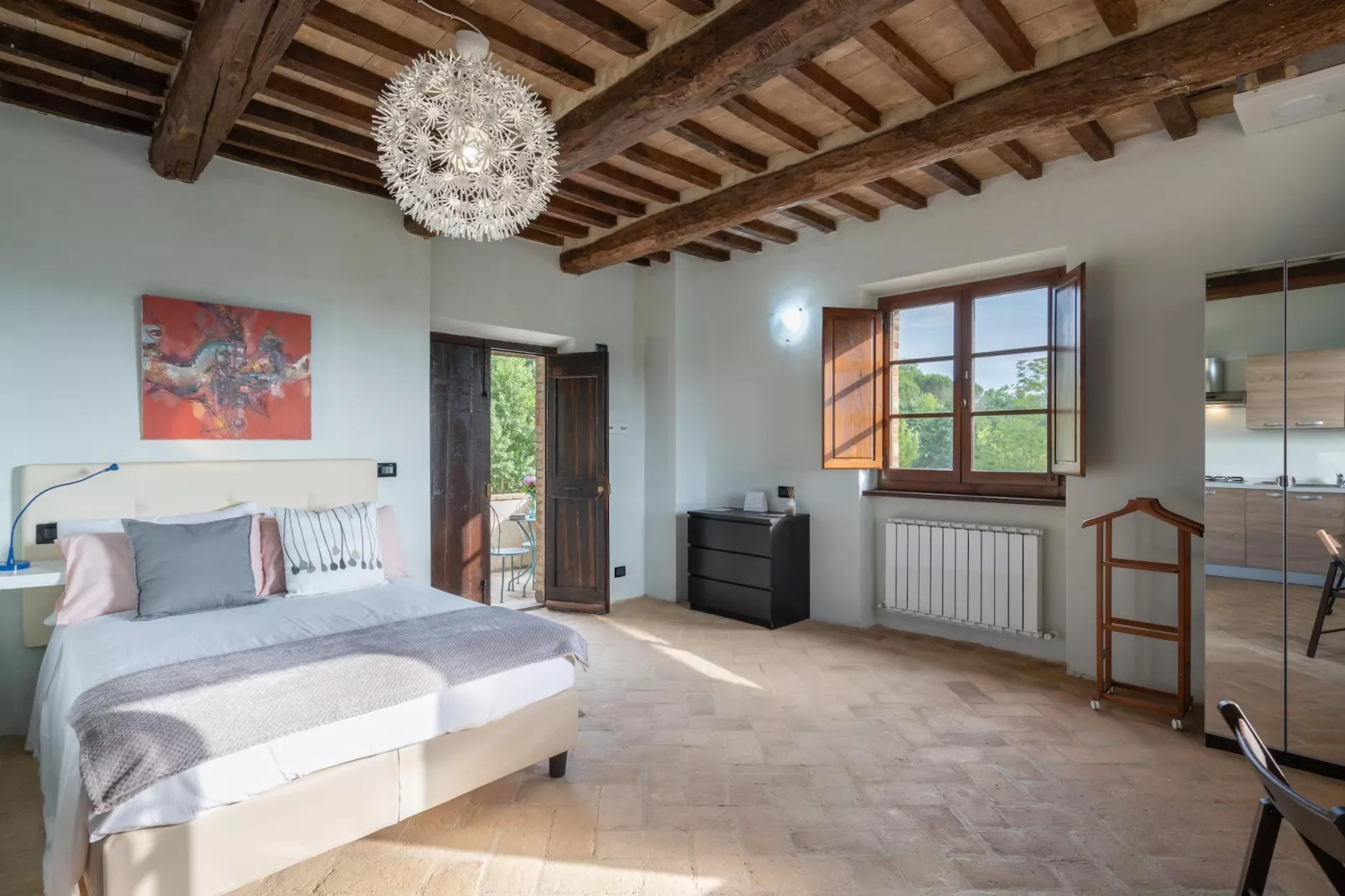 GH Borgo Pulciano in Montone - BEV2B / A2 / 2 Raum App Classic - 2 pax-Bedroom