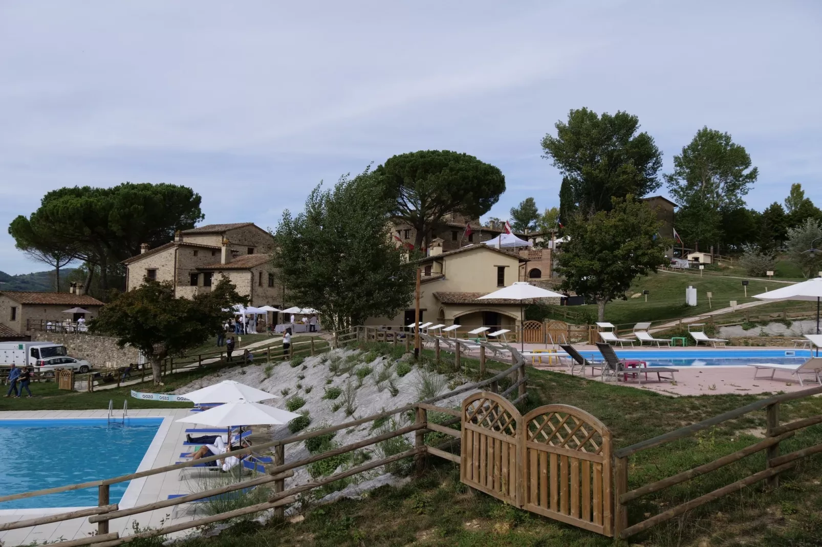 GH Borgo Pulciano in Montone - BEV2B / A2 / 2 Raum App Classic - 2 pax-Pool