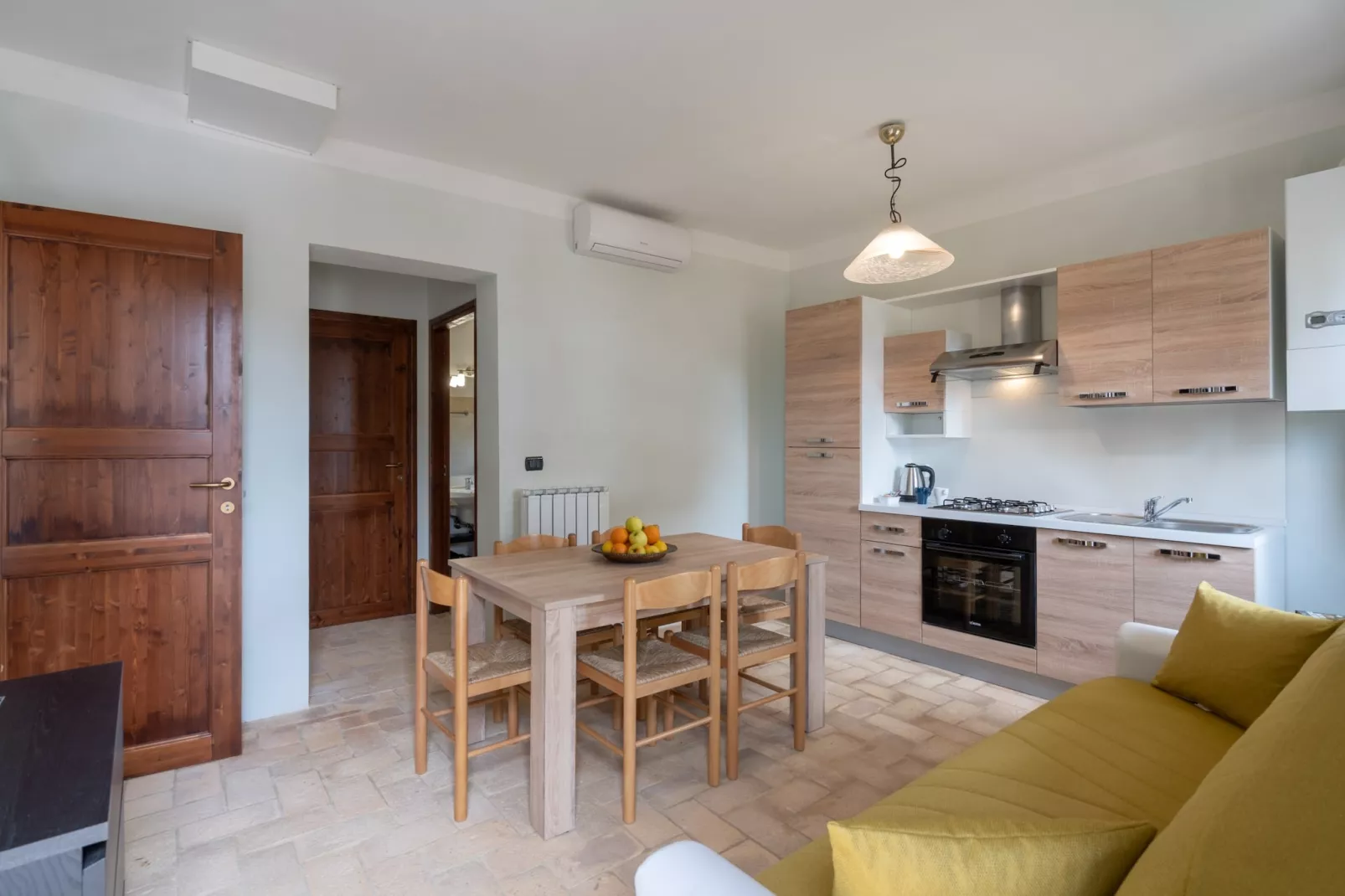 GH Borgo Pulciano in Montone - BEV2C / A2 / 2 Raum App Garten - 2 pax-Kitchen