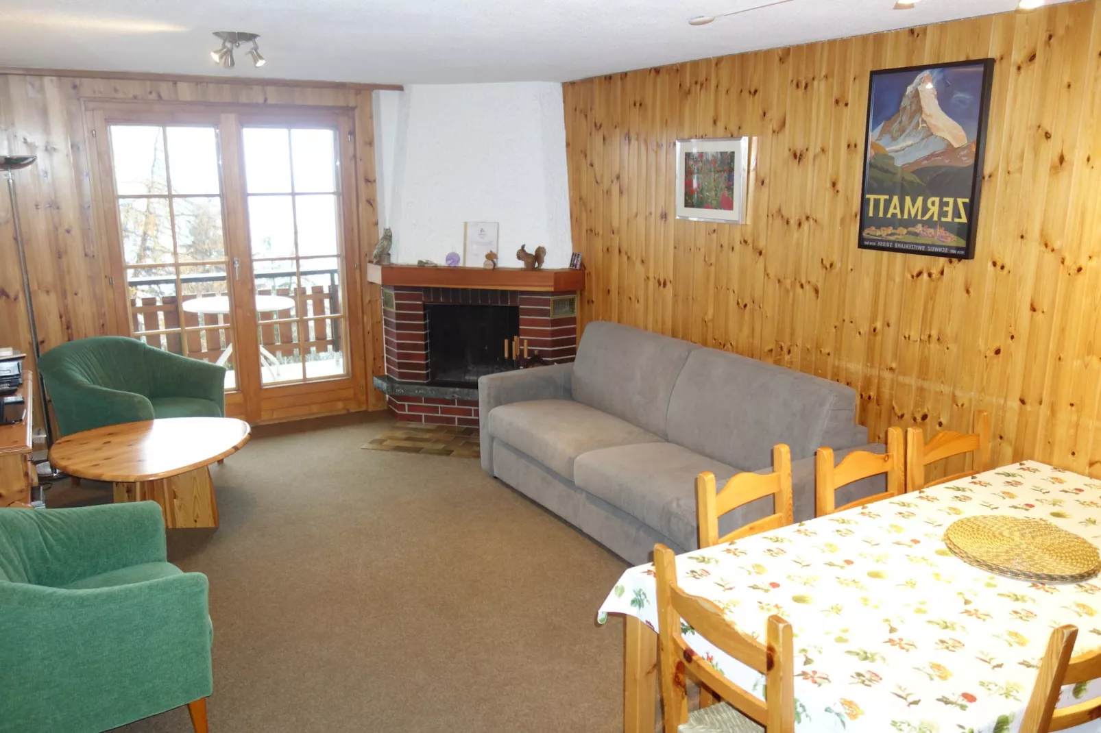 Mayens de l'Ours AZ 013 - MOUNTAIN apartment 8 p-Living room