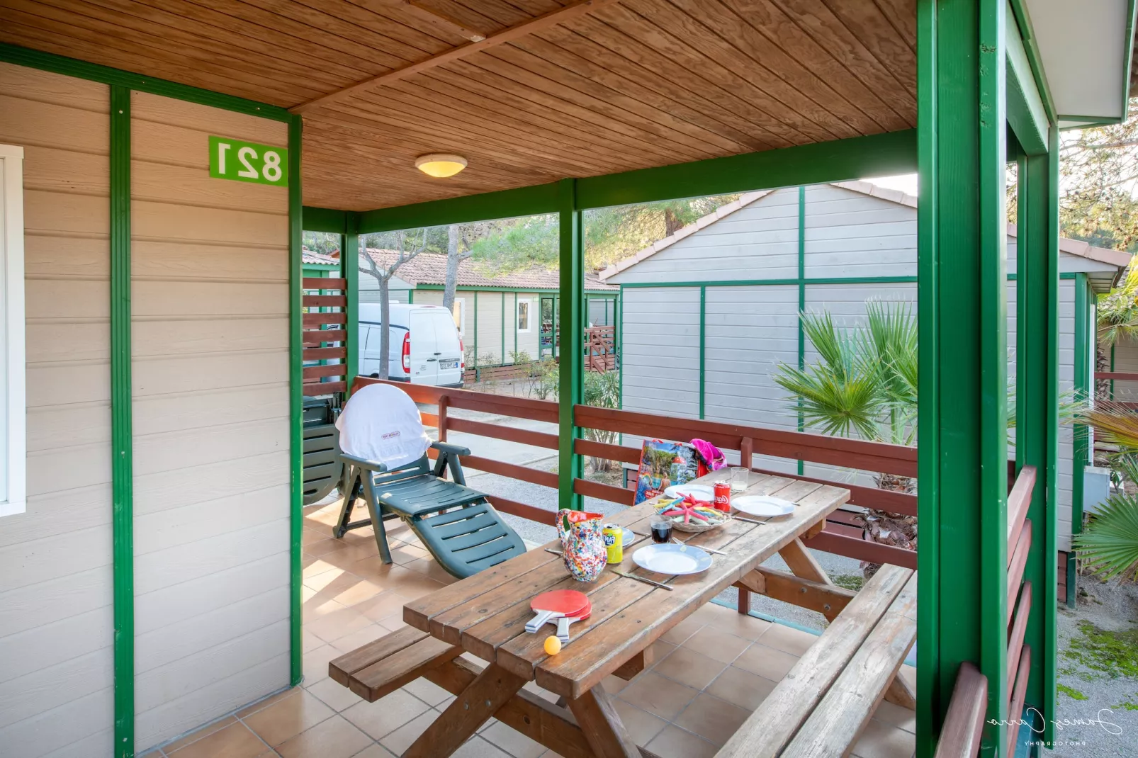 Vilanova Park Bungalow S800-Terrace balcony