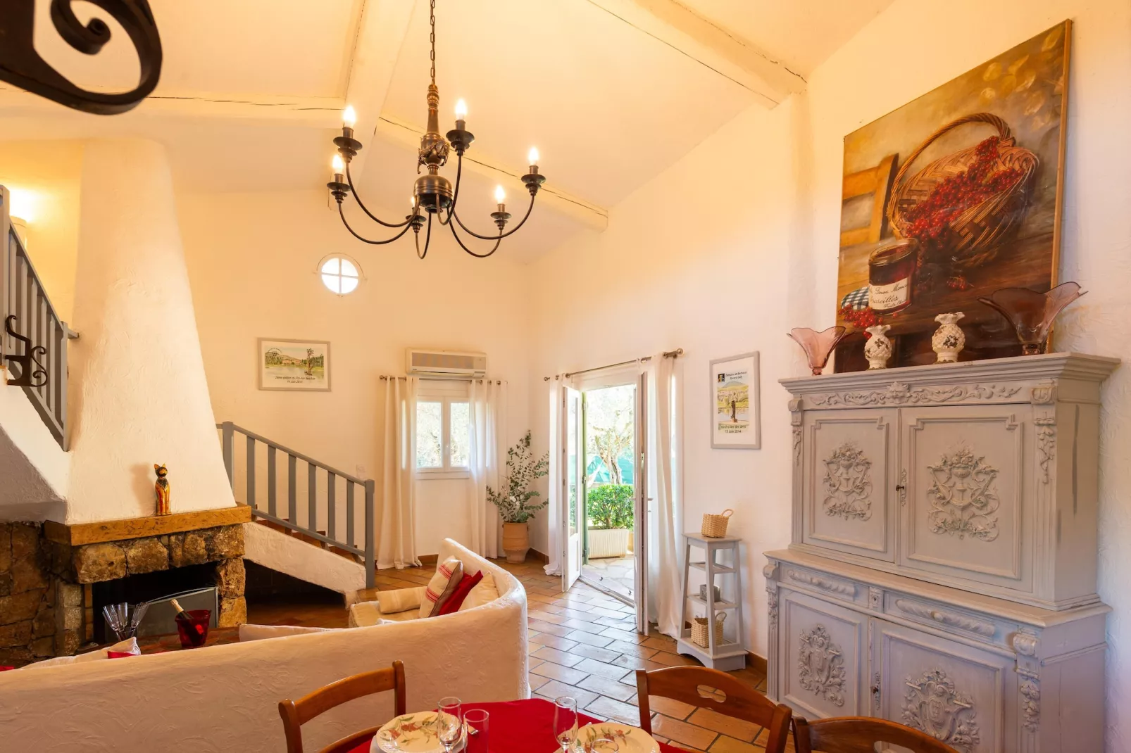 Maison de Campagne Mouans Sartoux-Wohnzimmer