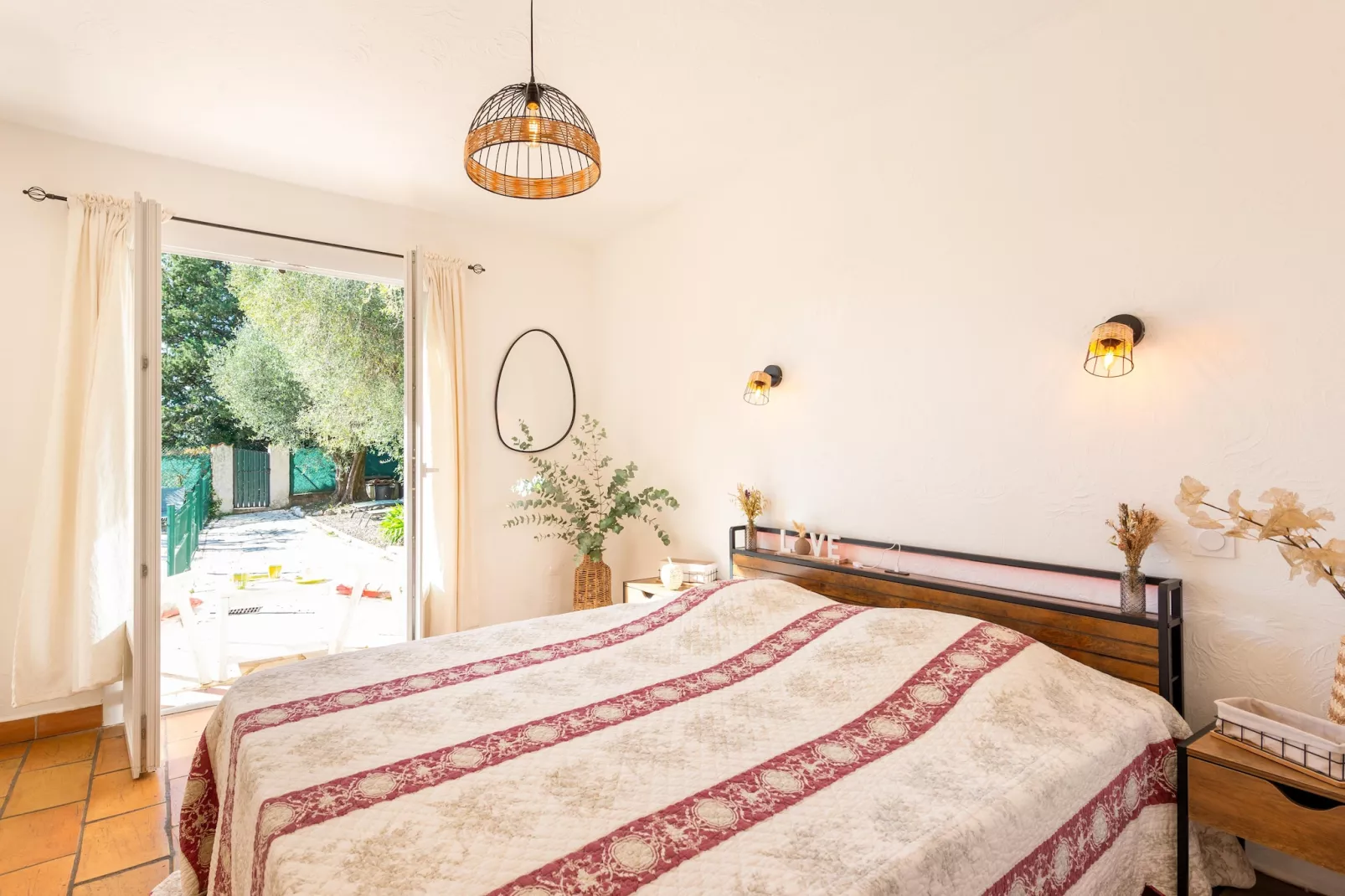 Maison de Campagne Mouans Sartoux-Schlafzimmer