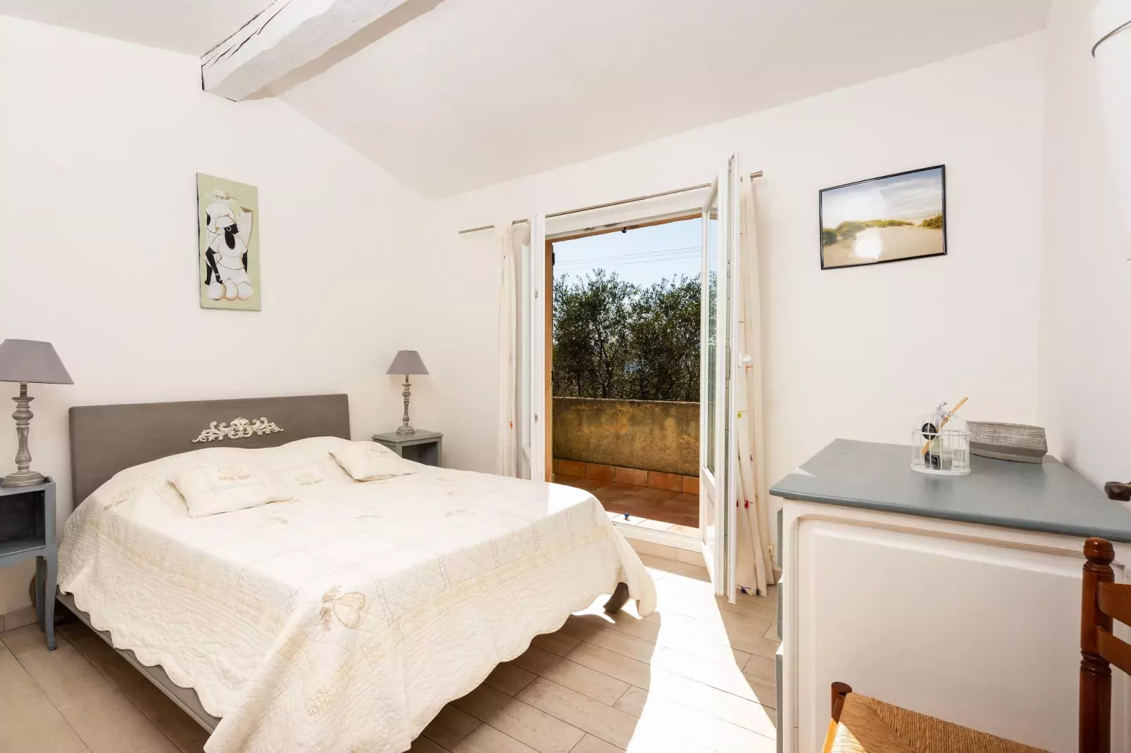 Maison de Campagne Mouans Sartoux-Schlafzimmer