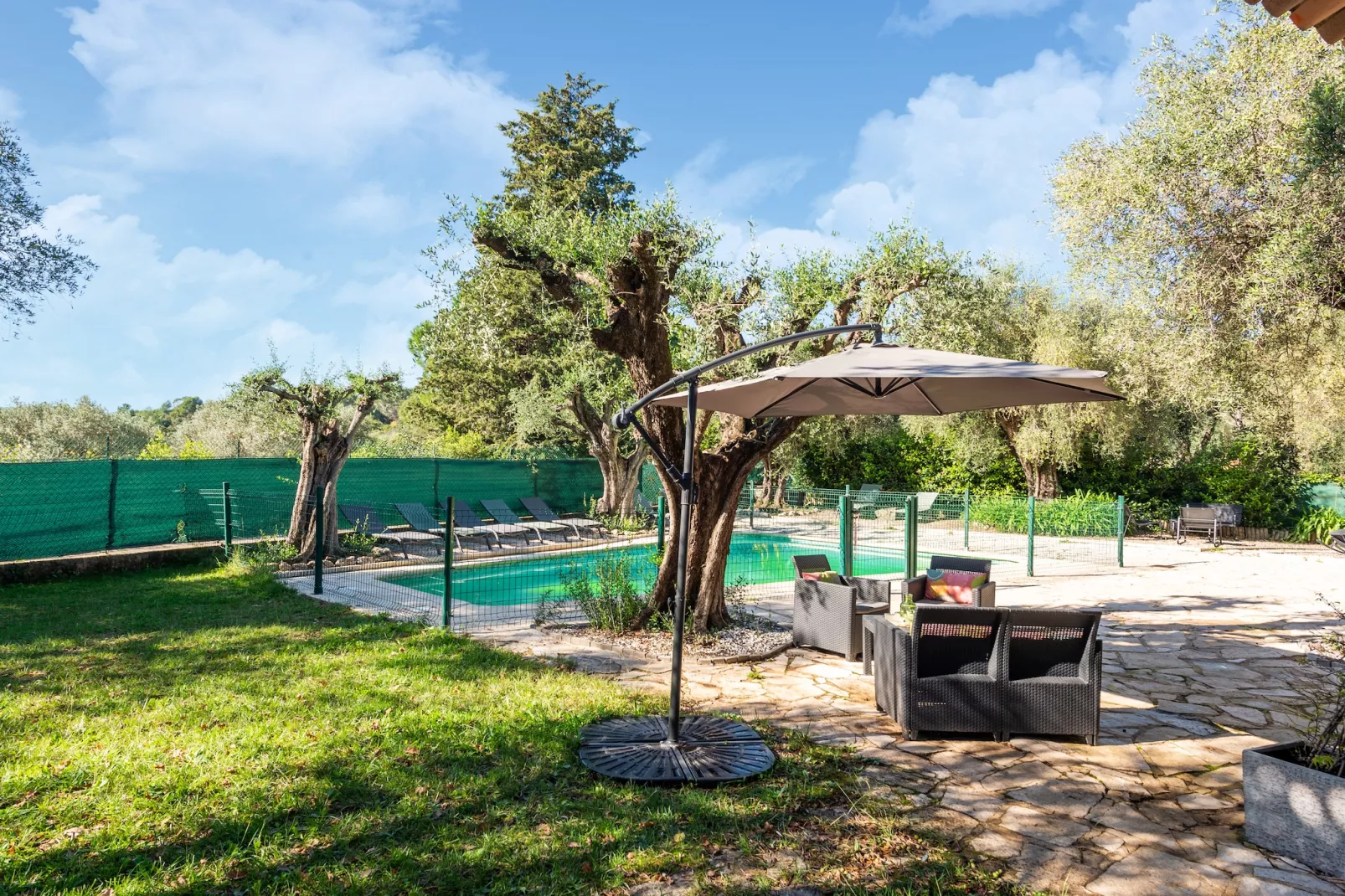 Maison de Campagne Mouans Sartoux-Gärten Sommer
