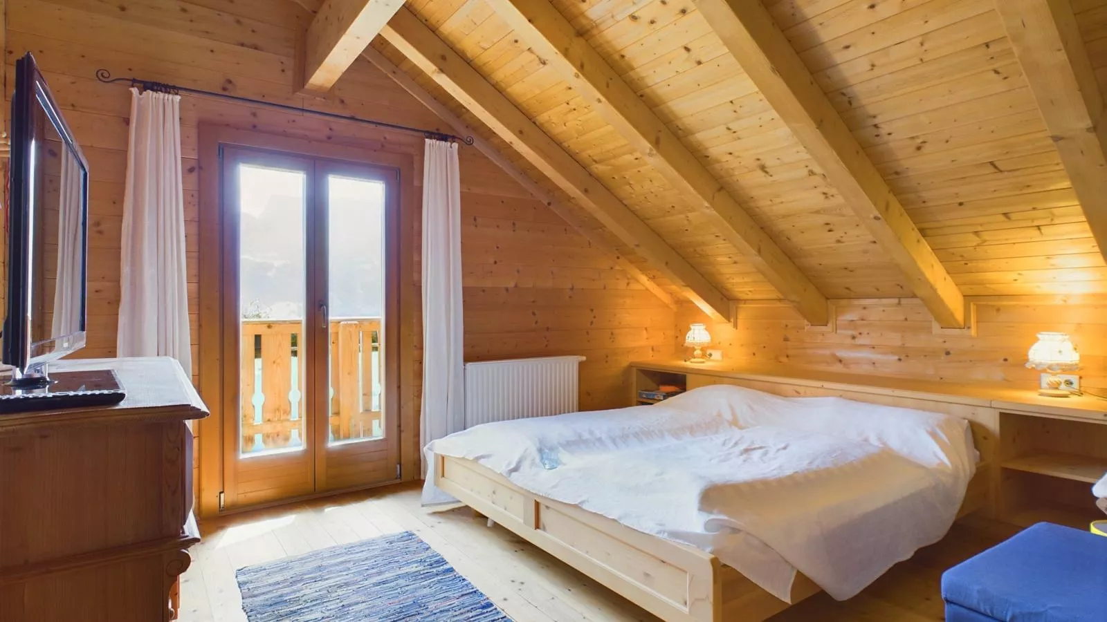 Bergsehnsucht-Schlafzimmer