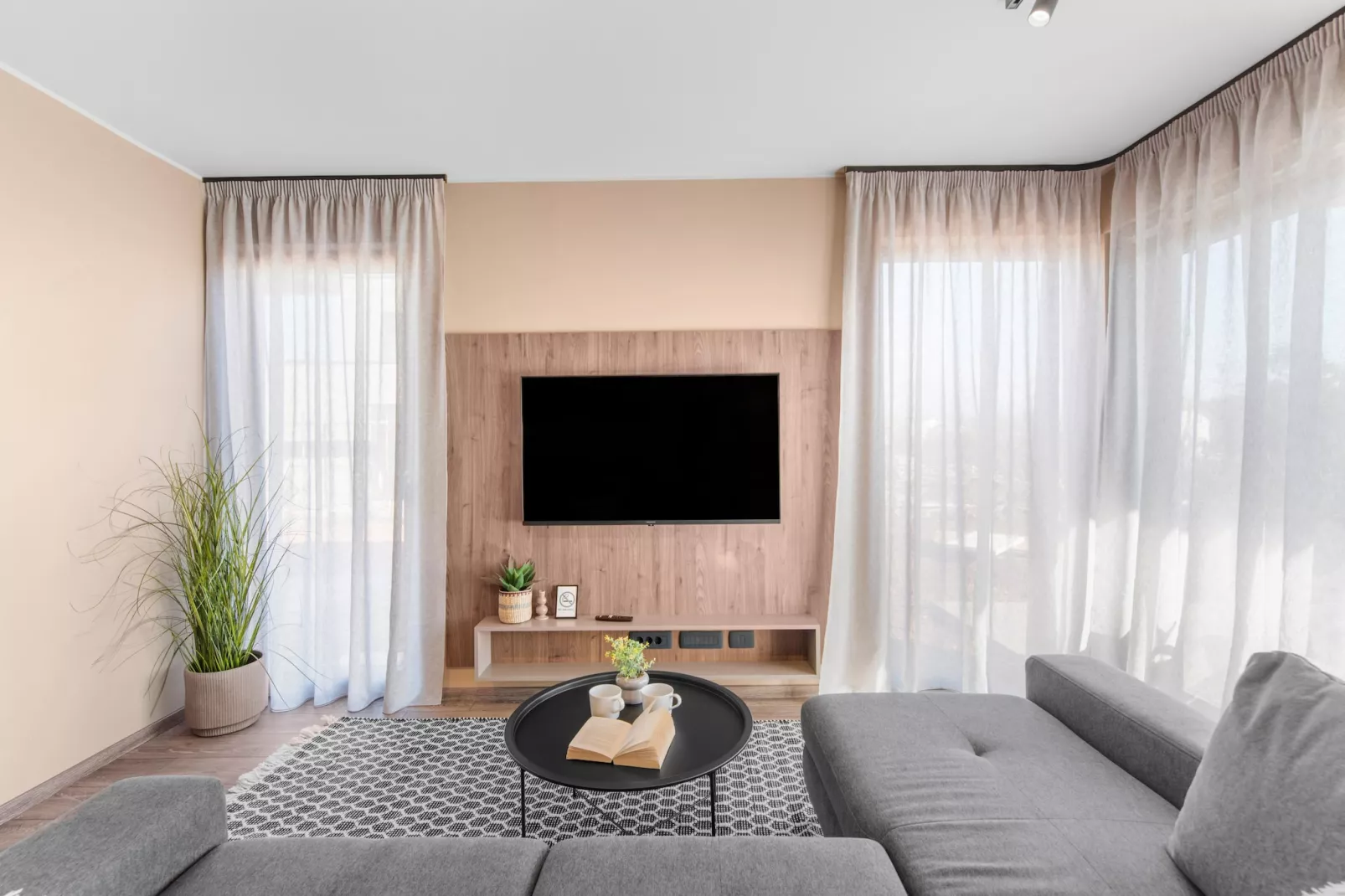 Quercus village App 12 with private pool-Salon