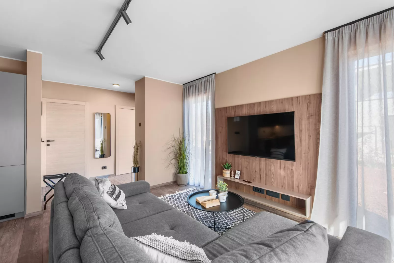 Quercus village App 12 with private pool-Salon