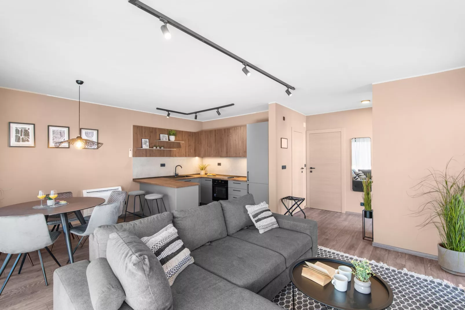 Quercus village App 12 with private pool-Salon
