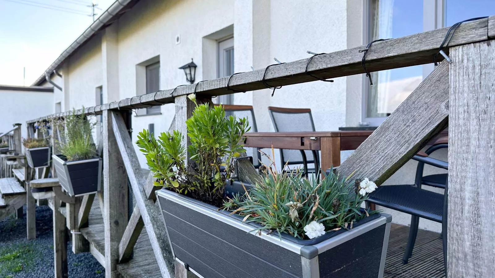 Landhaus Landgelück-Balcon-terrasse