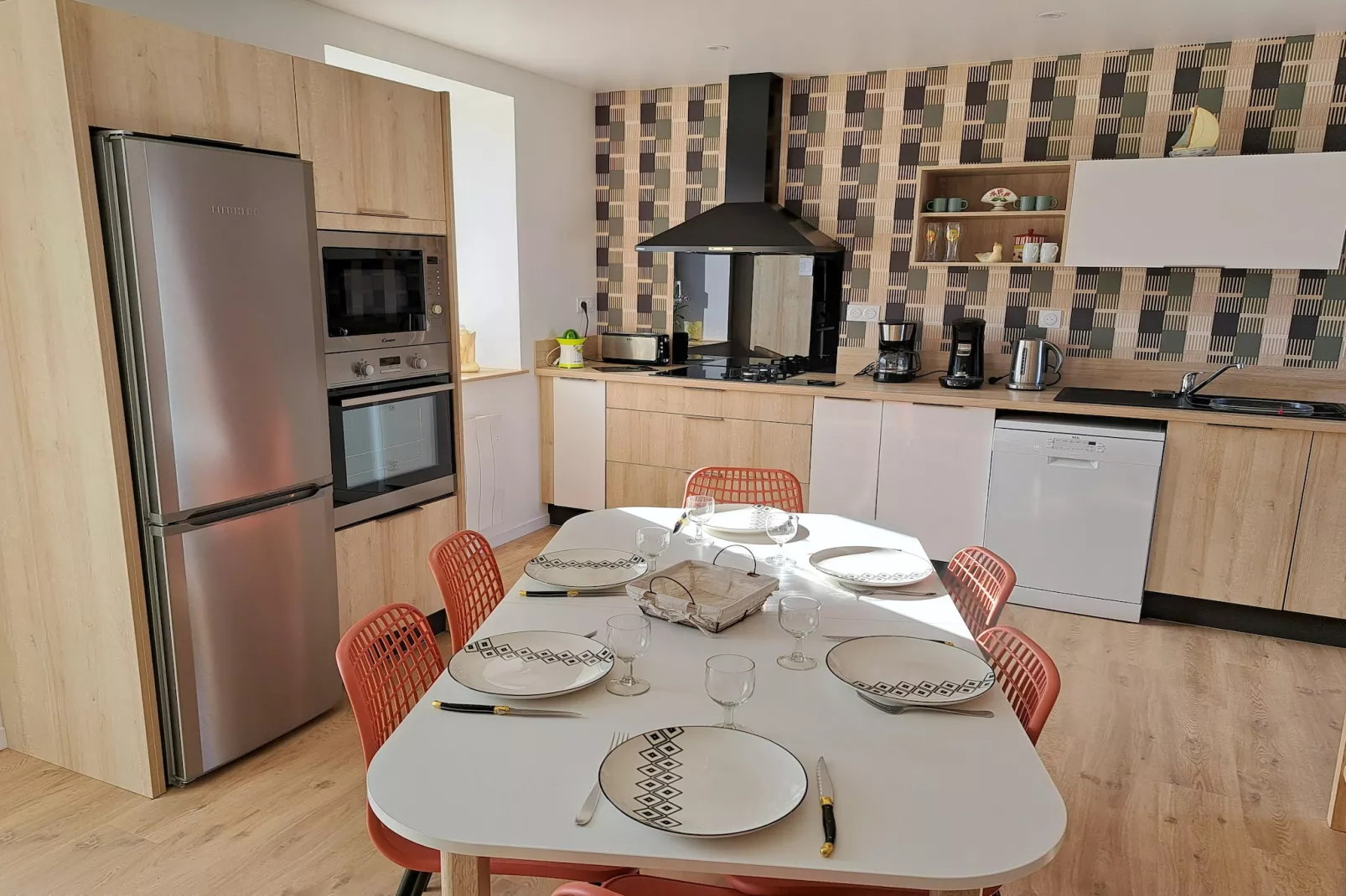 Ferienhaus in Cléder-Kitchen