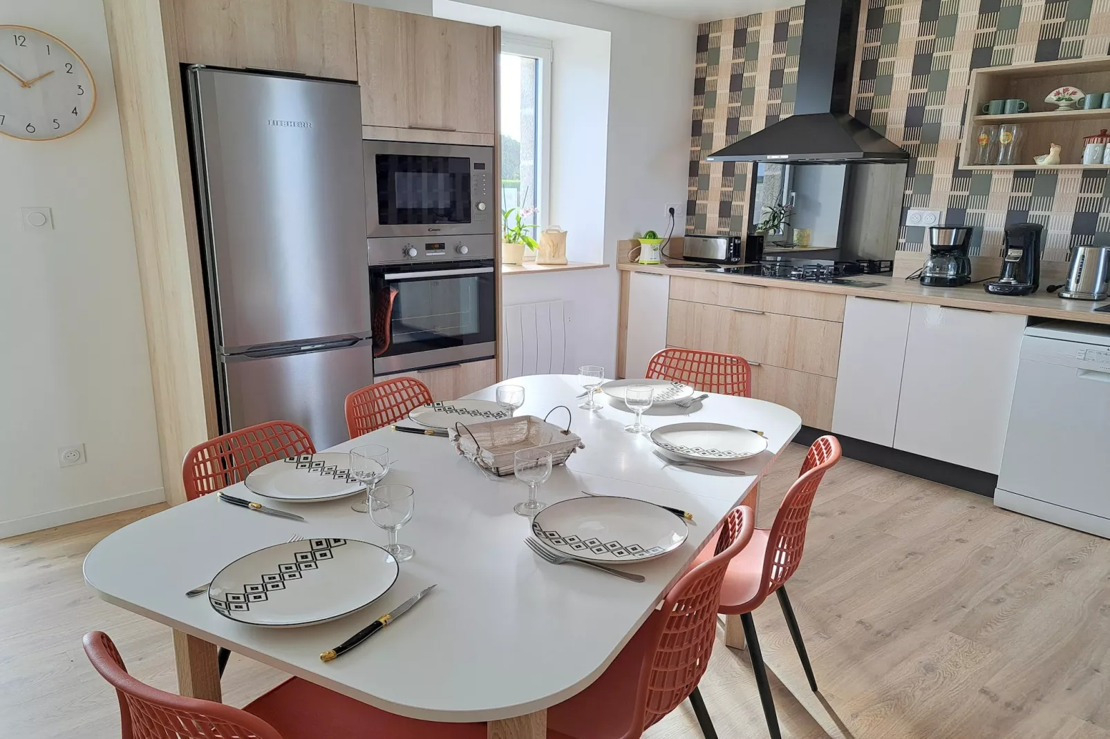 Ferienhaus in Cléder-Kitchen