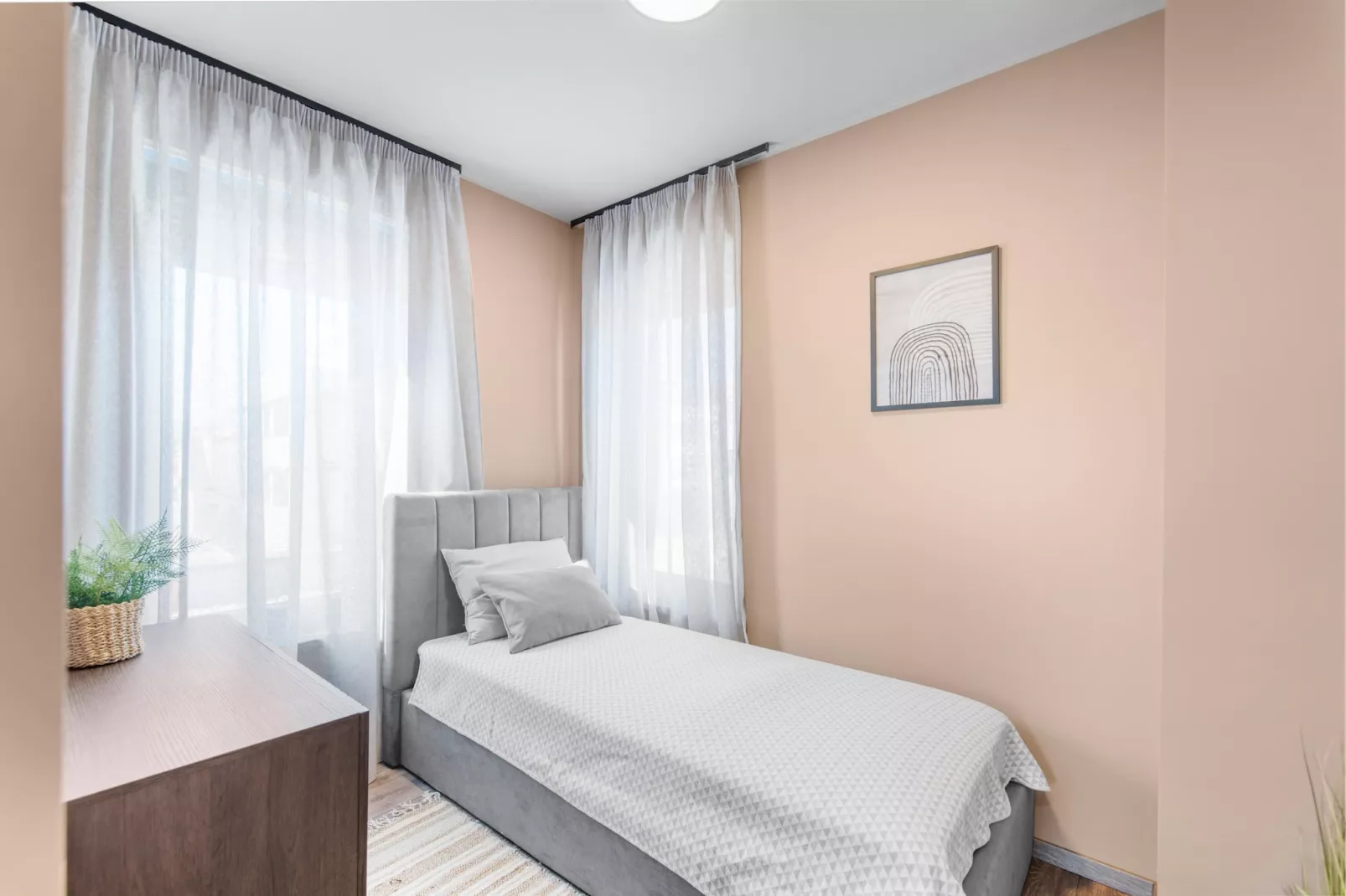 Quercus village penthouse 11 with bubble bath-Schlafzimmer