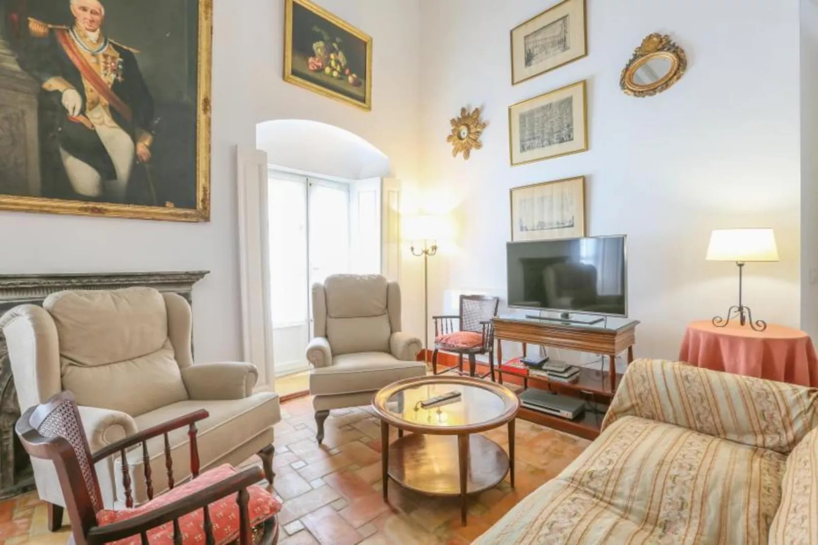 Posada De La Casa Del Pintor Hab. Huelva-Living room