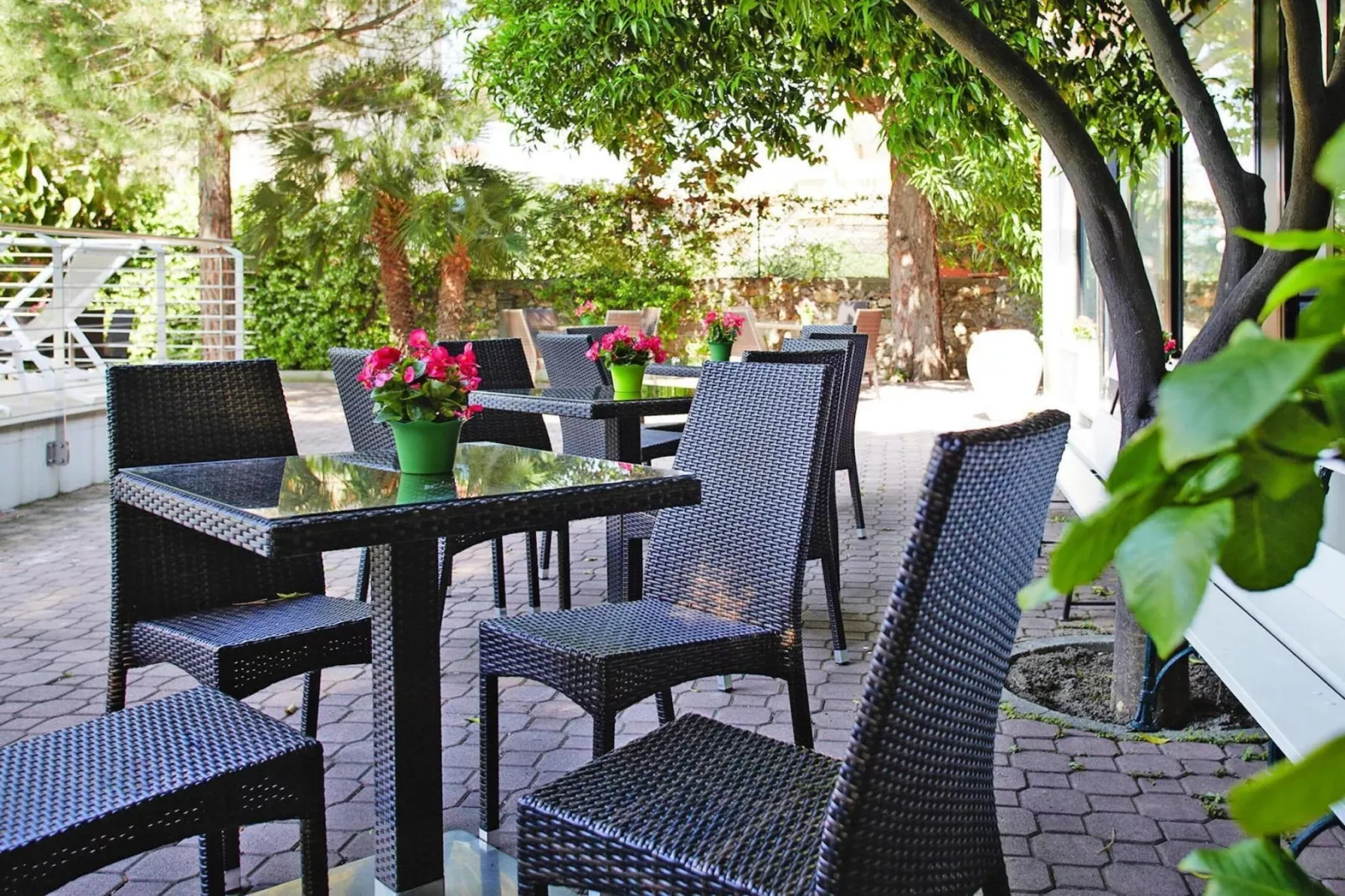 Residence Miriam Pietra Ligure - B4 SUP/B4SU renoviert in 2014-Terrace balcony
