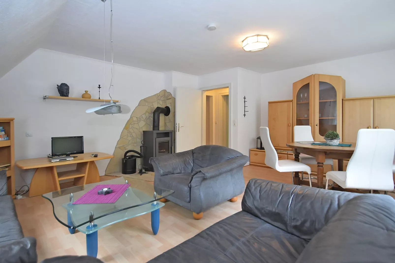 Waldferienhaus-Living room