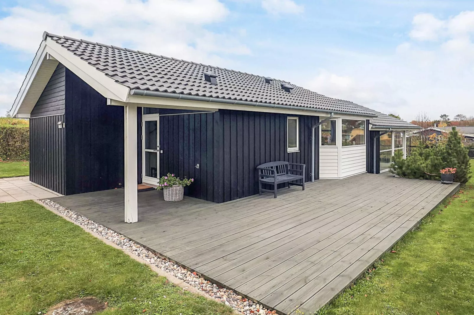 8 Personen Ferienhaus in Bogense-By Traum-Aussicht