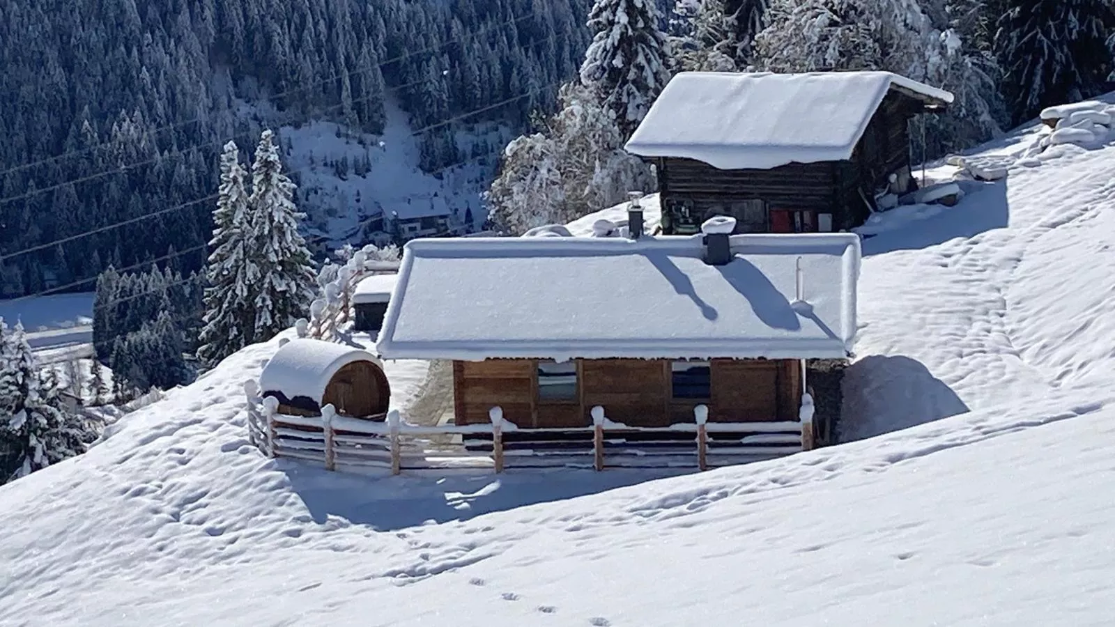 Siedelhütte-Exterior winter