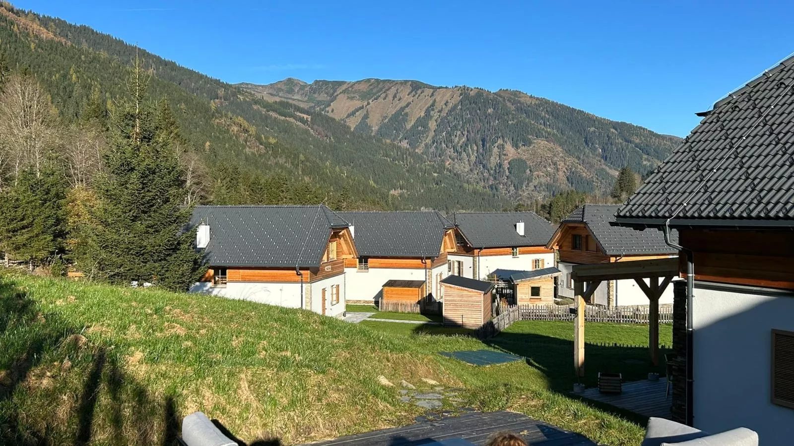 Chalet Amsel-View summer
