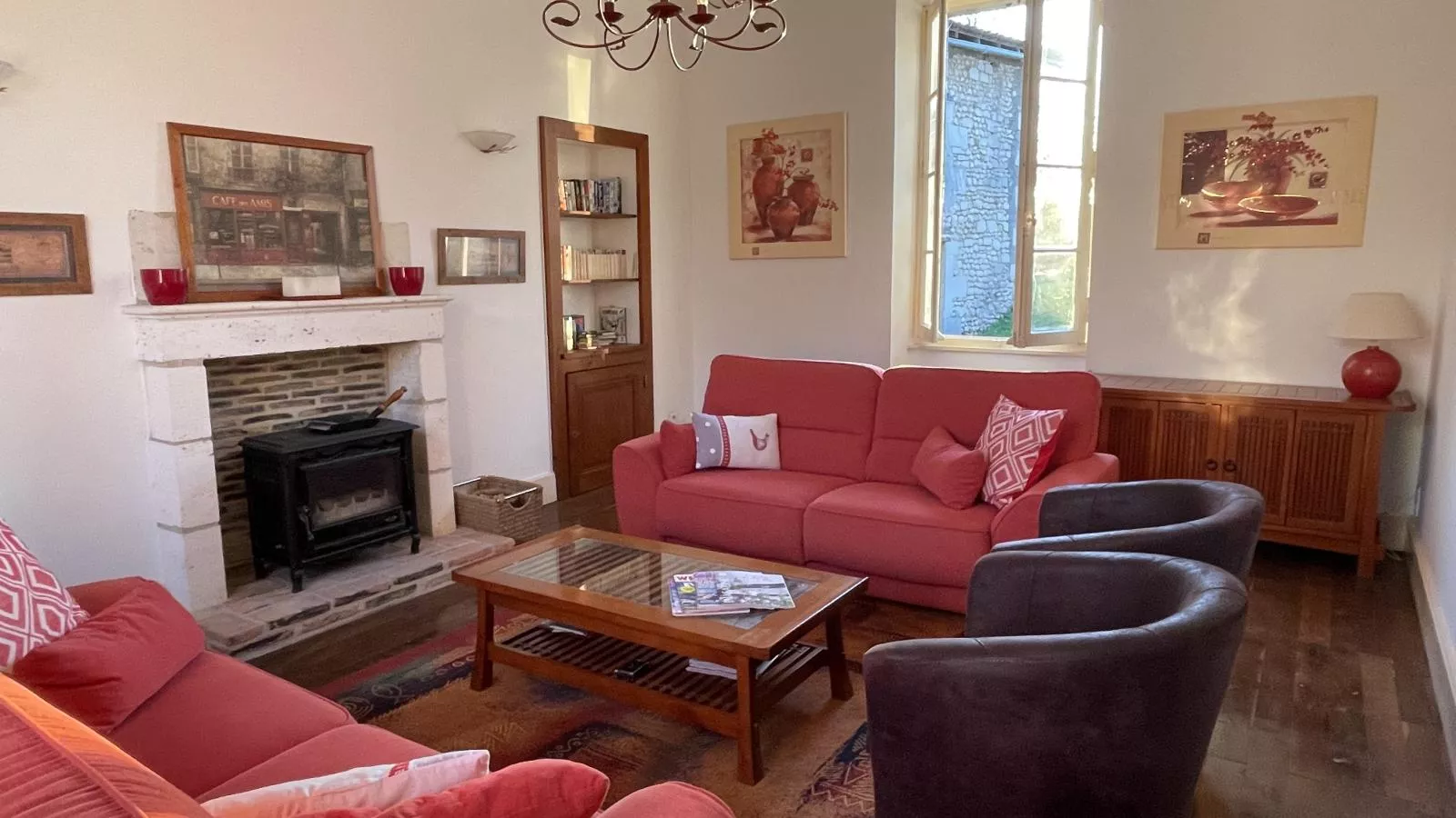 Gite Le Presbytère-Living room