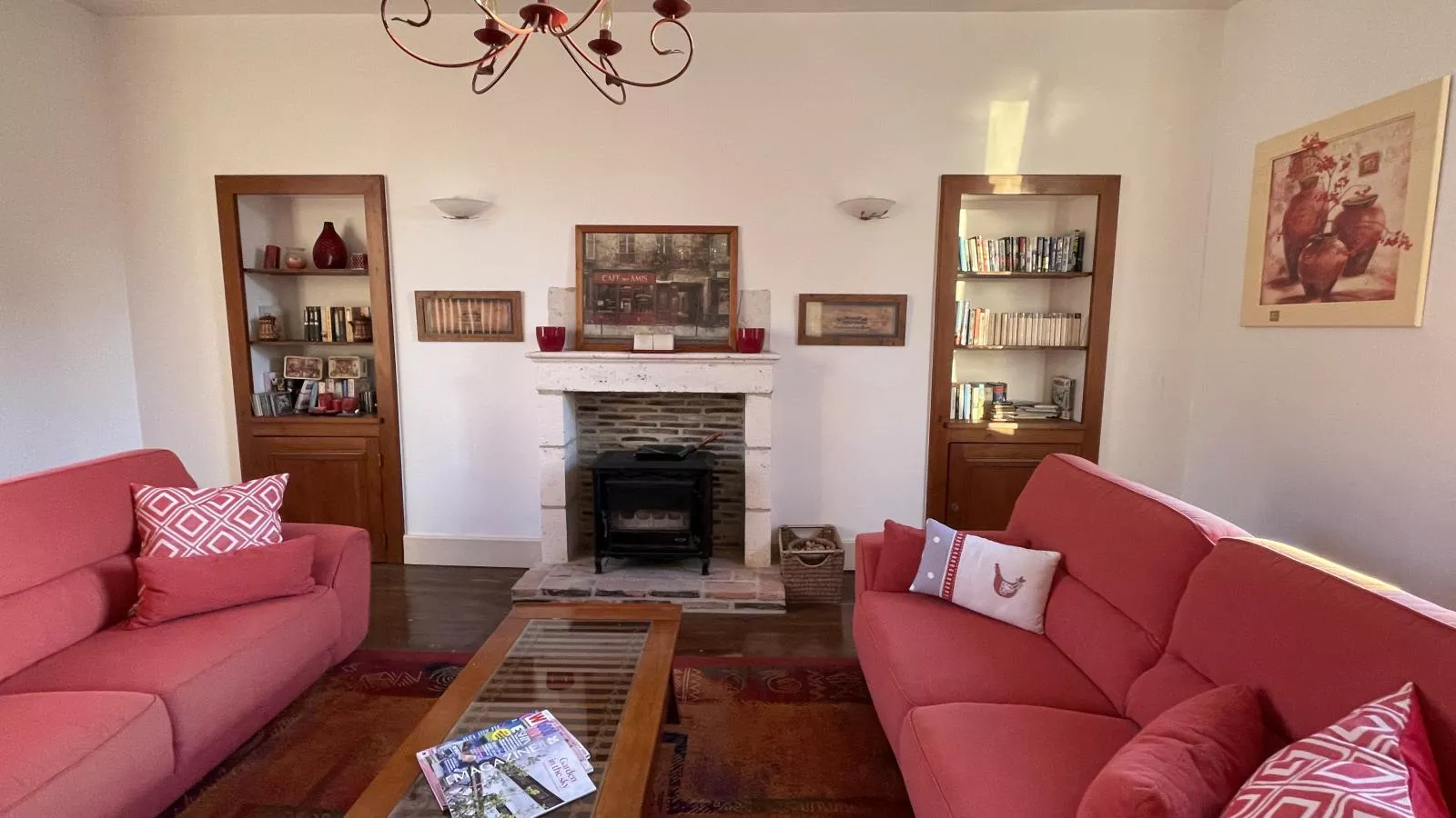 Gîtes de La Maison du Bonnesheur-Living room