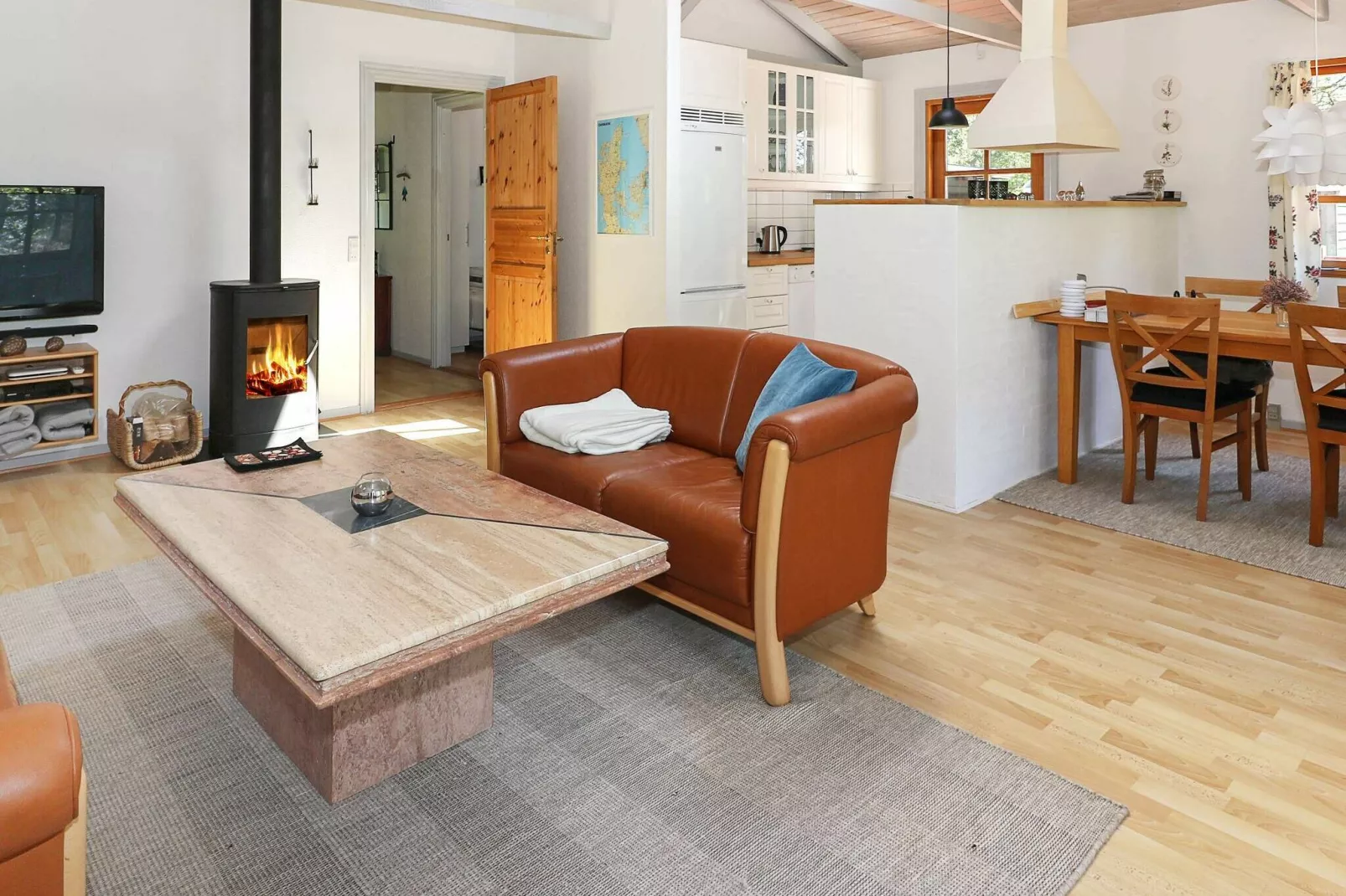 Maison de vacances pour 6 a Hadsund-Intérieur