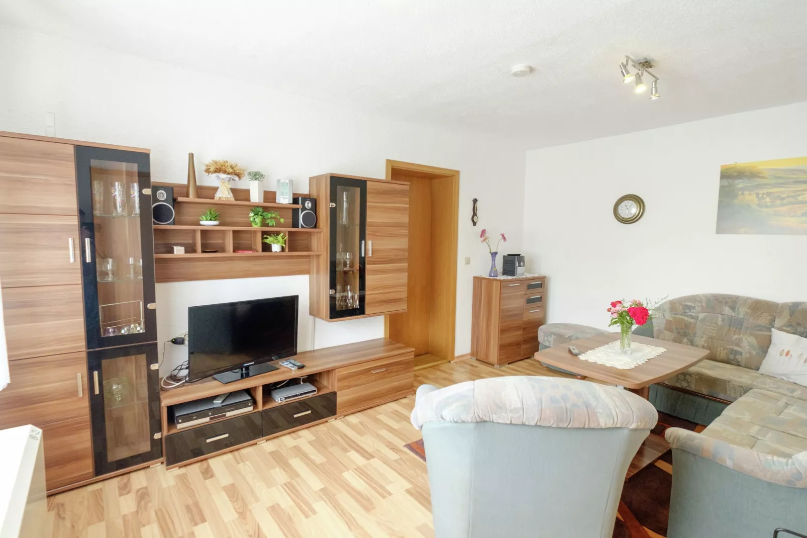 Ferienhaus im Harz-Wohnzimmer