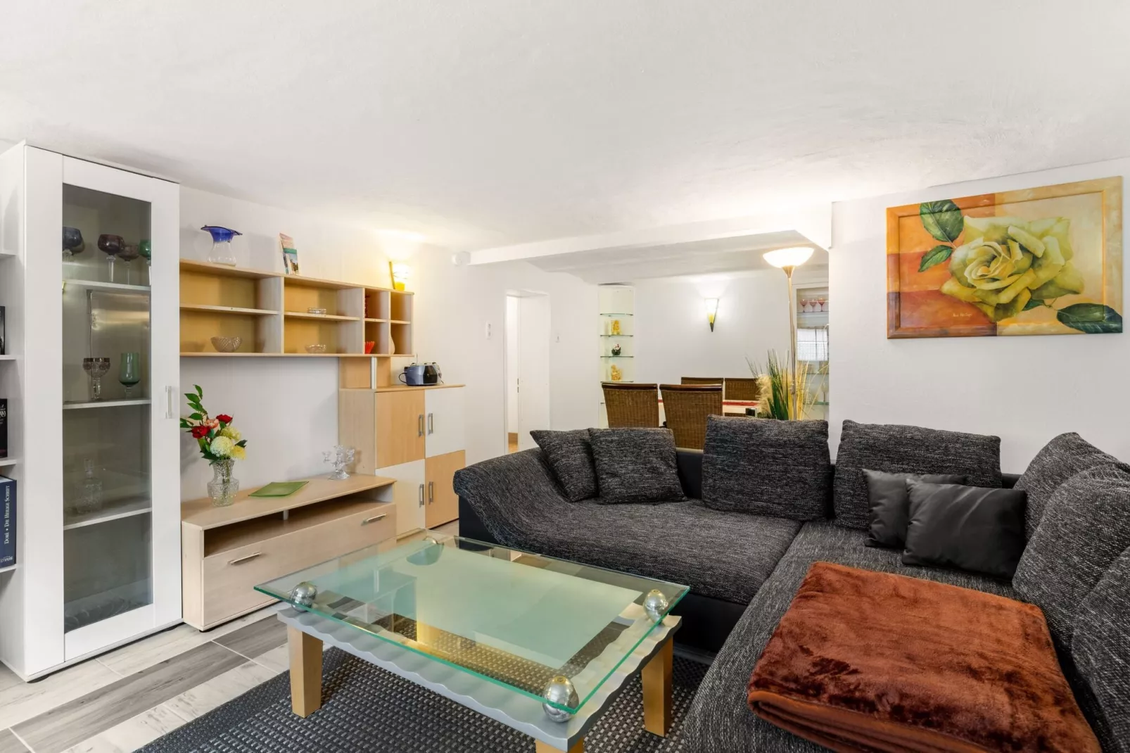 Ferienwohnung Grevesmühlen nähe Ostsee 4 Pers-Living room