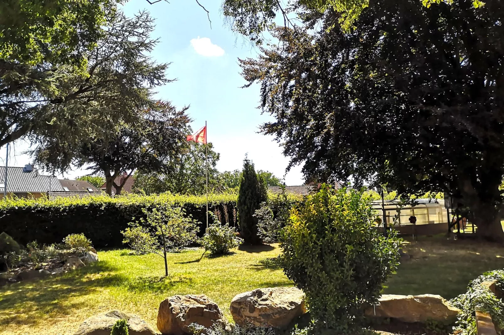 Monteurwohnung am Bauernhof-View summer