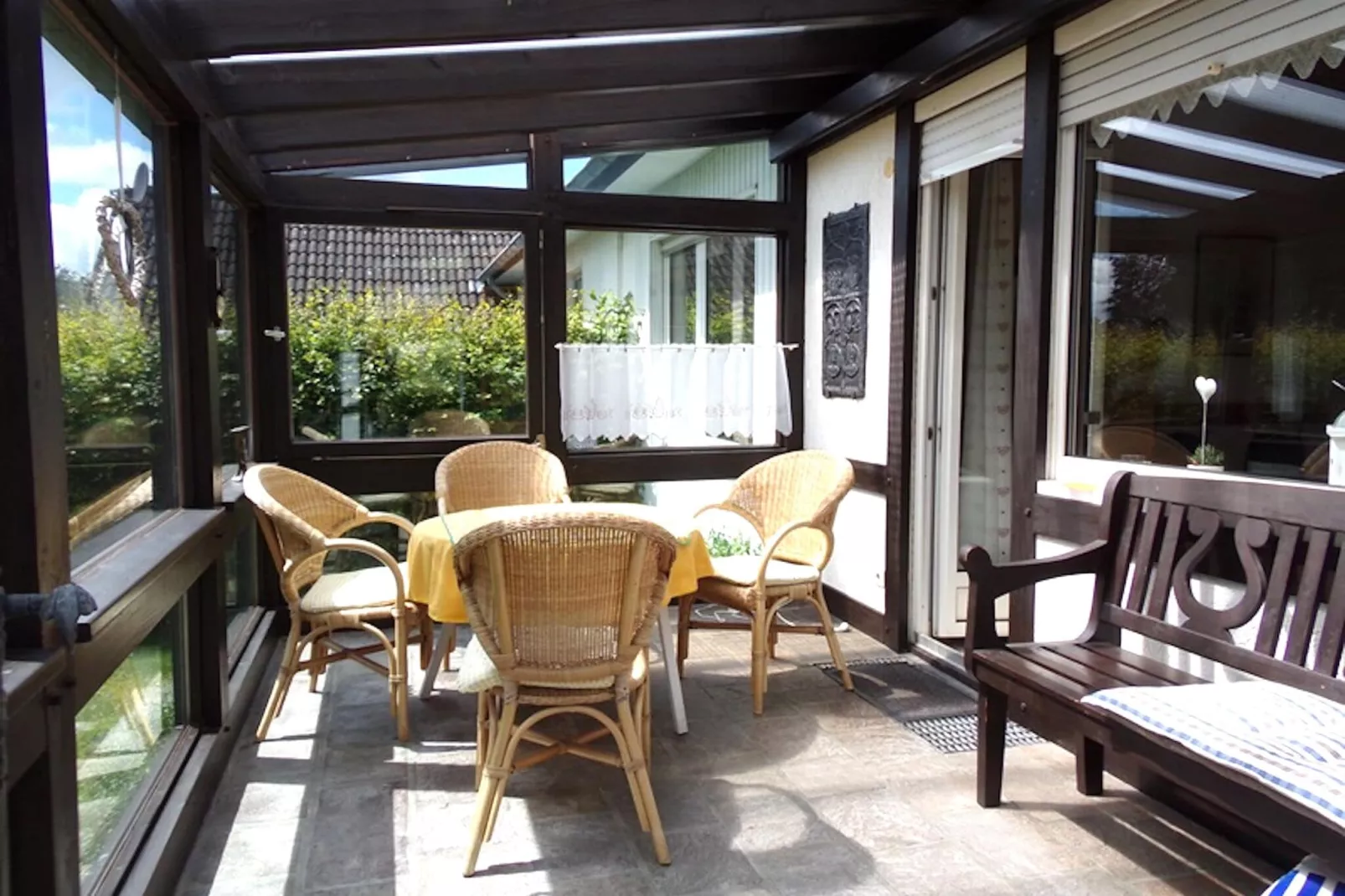 Ferienhaus Neurott Monschau-Kalterherberg-Terrace balcony