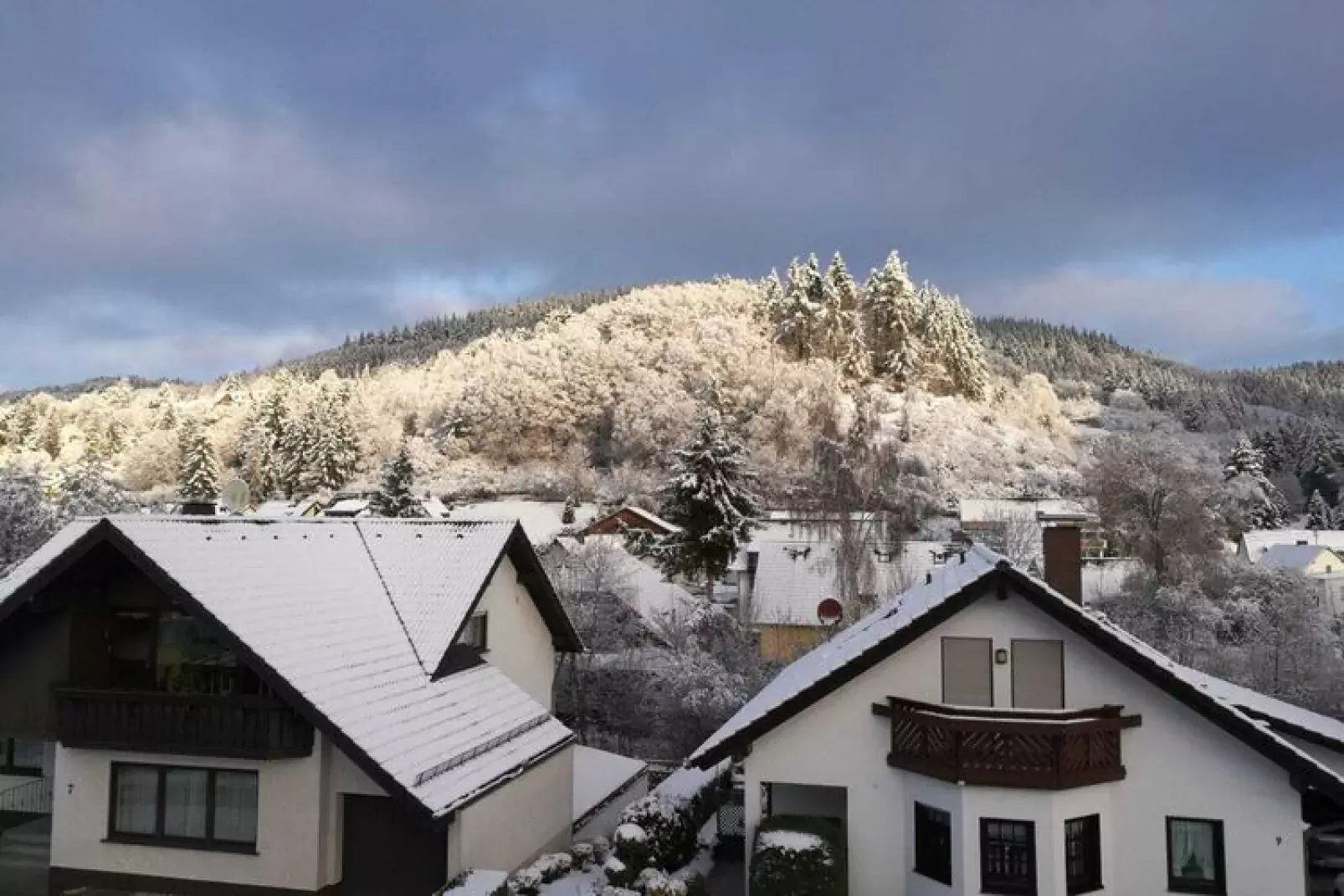 Ferienwohnung Nordschleife Nürburgring-View winter