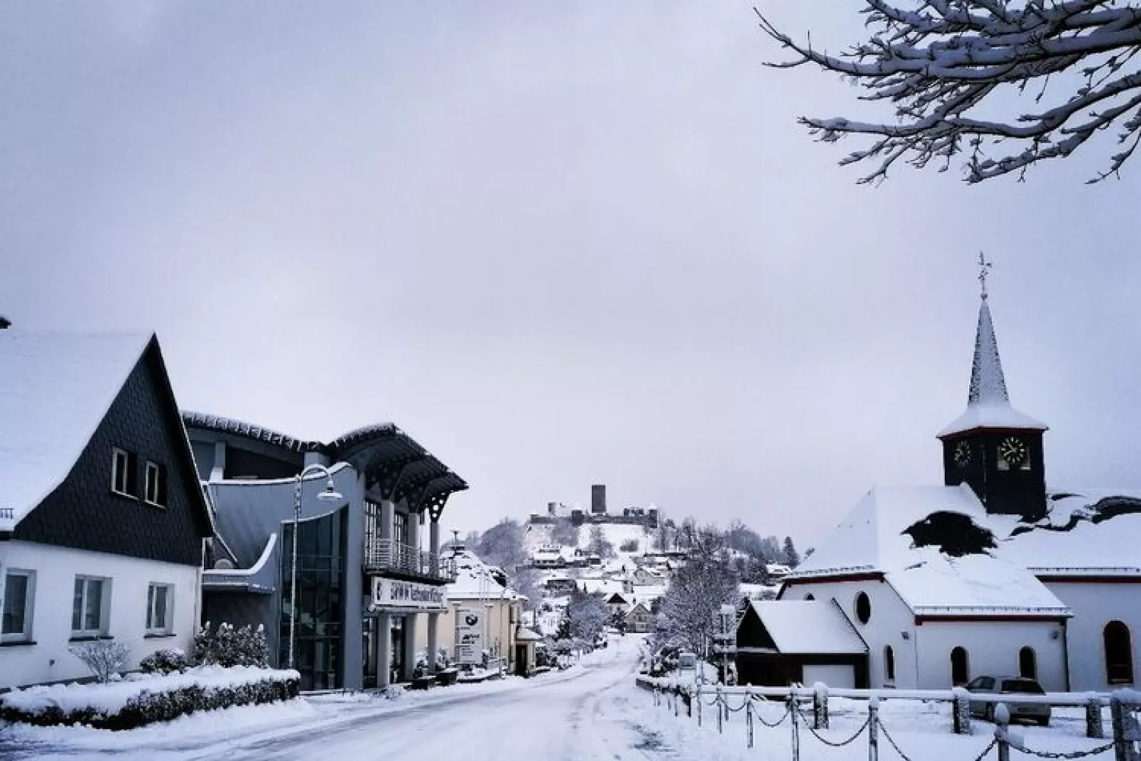 Ferienwohnung Nordschleife Nürburgring-Area winter 20km