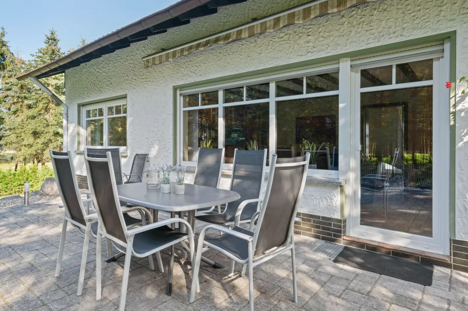 Ferienhaus zum Wäldchen-Terrace balcony