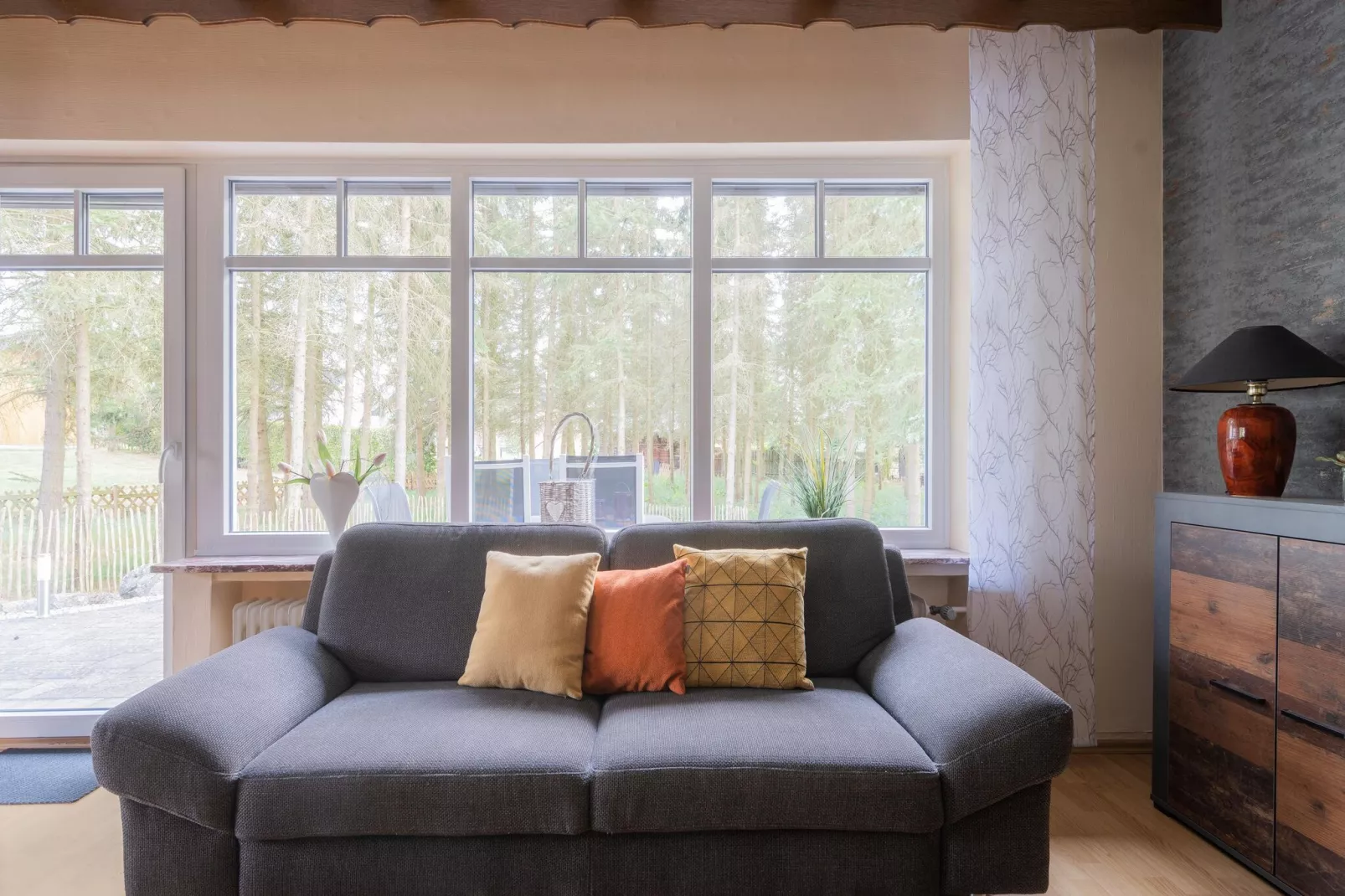 Ferienhaus zum Wäldchen-Living room