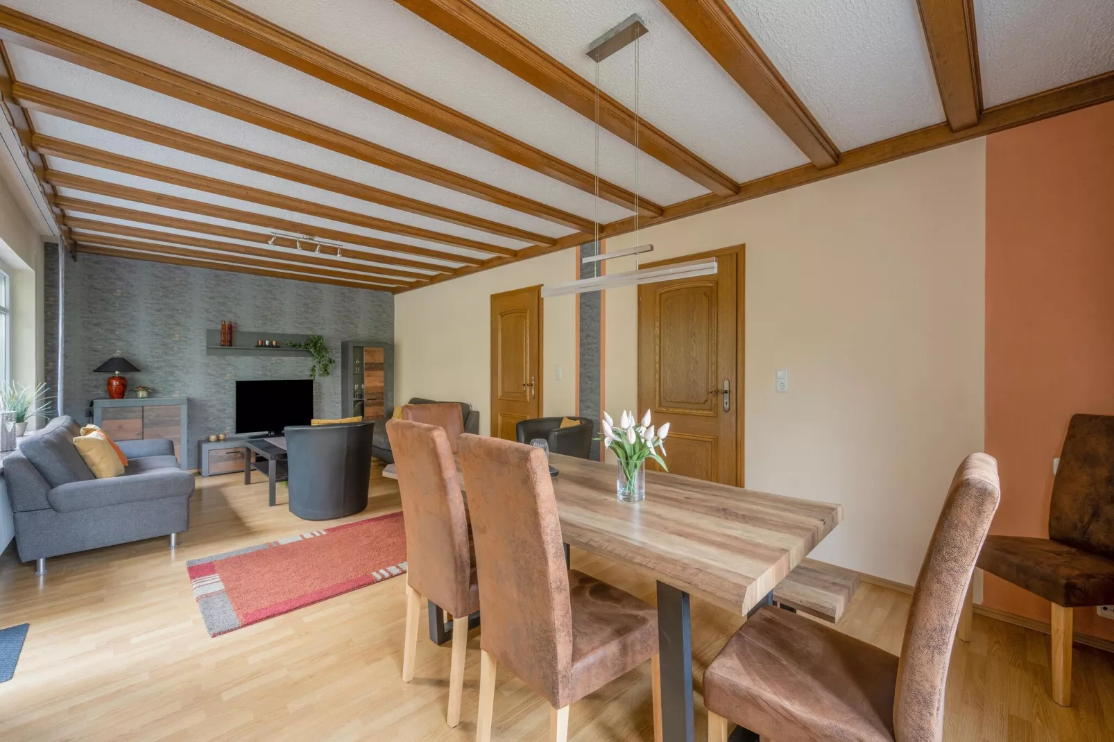 Ferienhaus zum Wäldchen-Living room