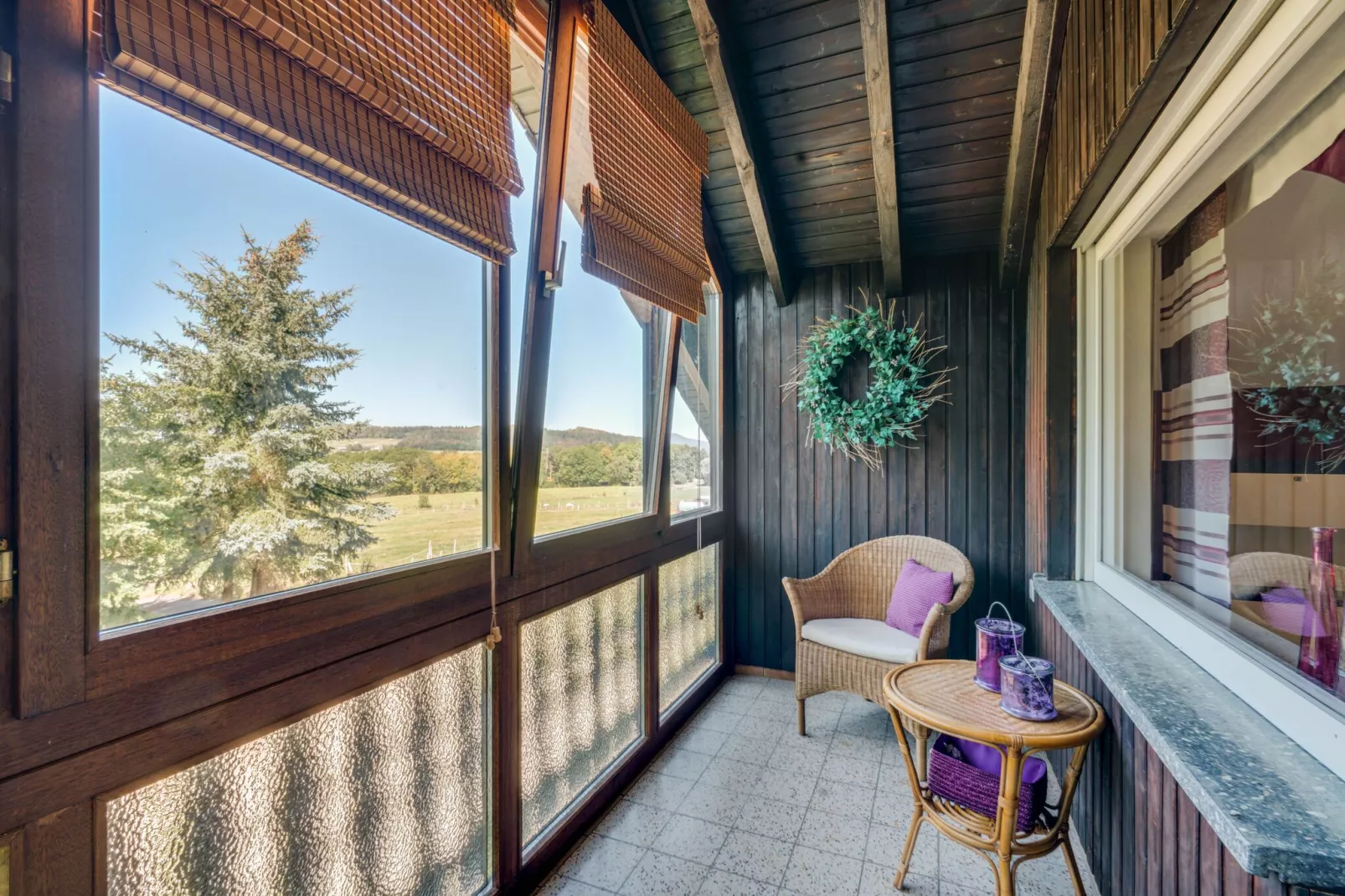 Ferienhaus zum Wäldchen-Terrace balcony