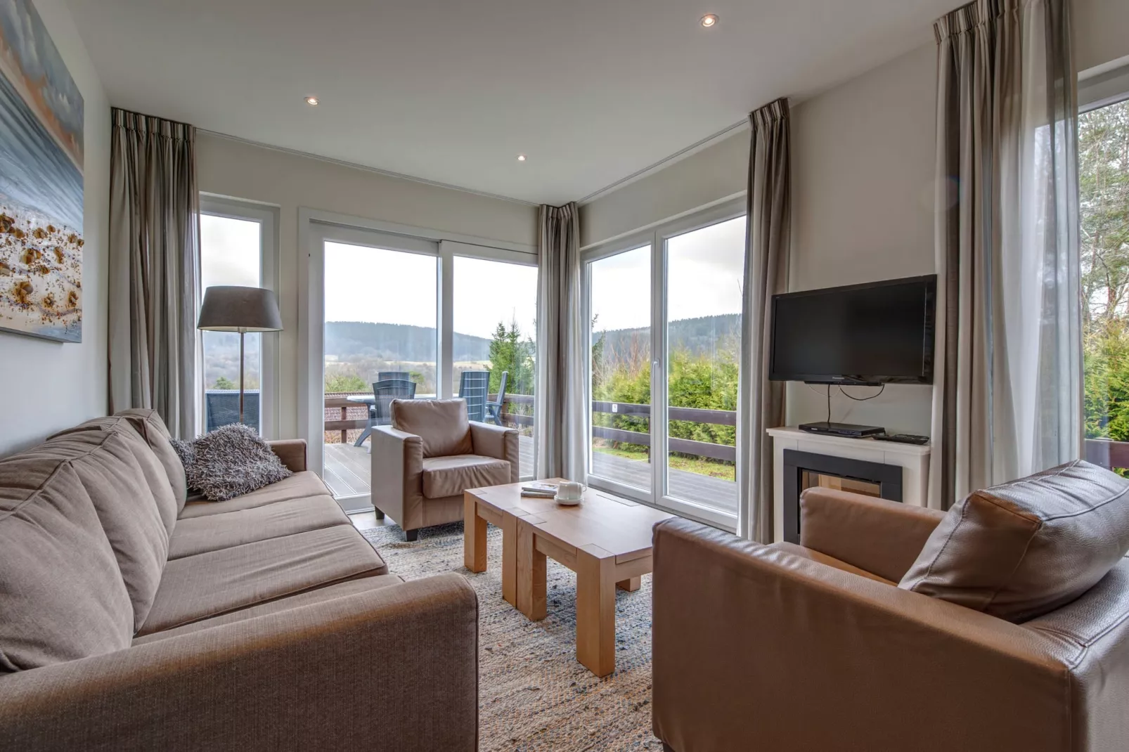 Eifelpark Kronenburger See 3-Living room