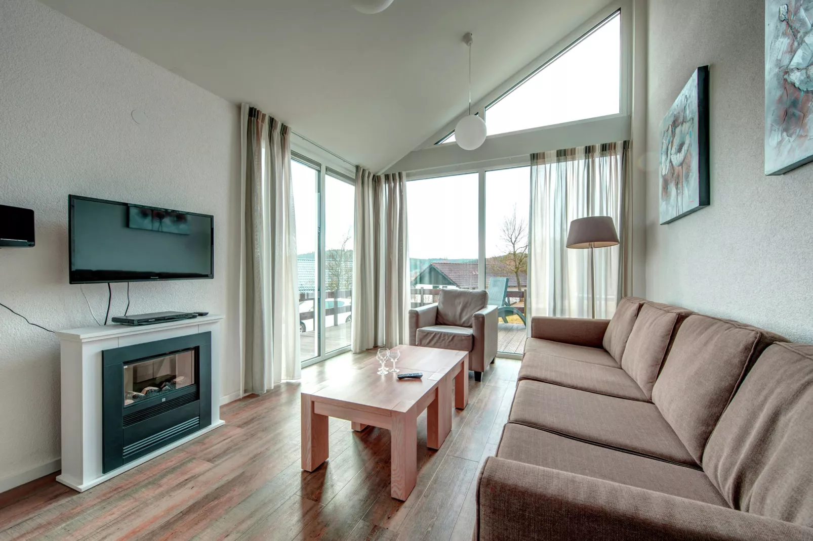 Eifelpark Kronenburger See 5-Wohnzimmer